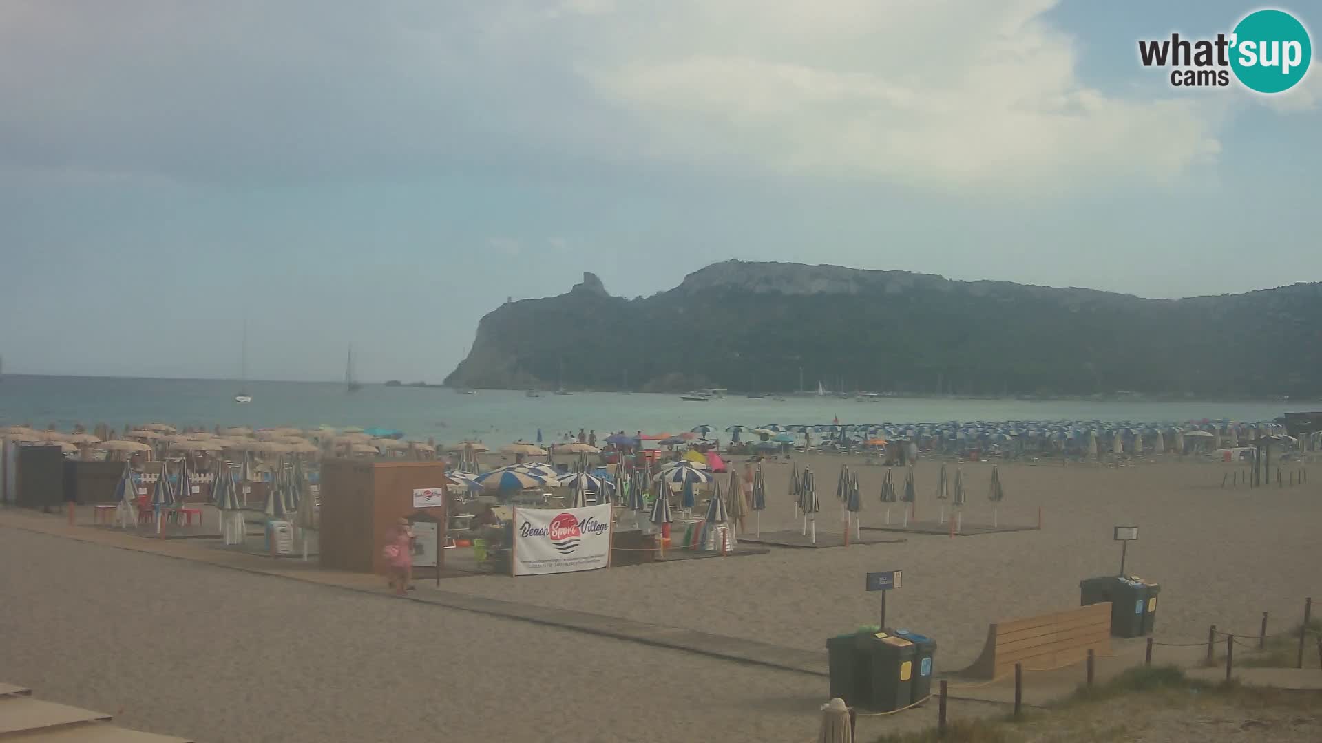 Webcam plage de Poetto | Cagliari | Sardaigne