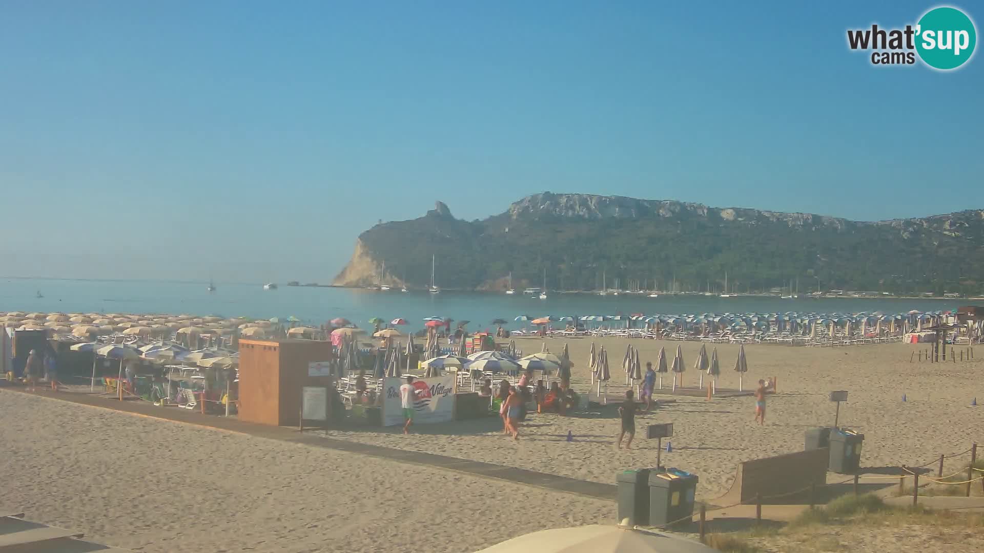 Webcam plage de Poetto | Cagliari | Sardaigne