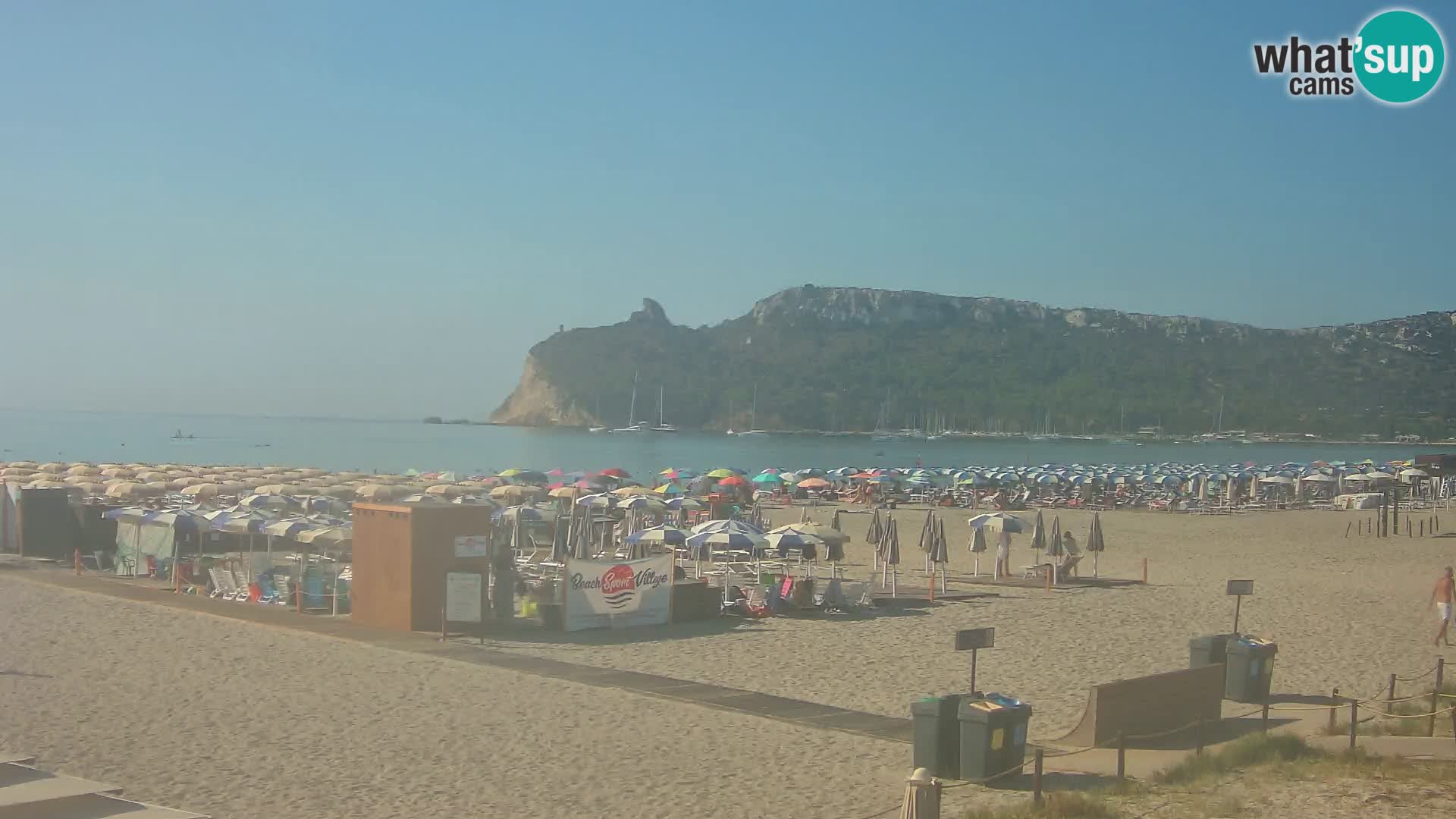 Poetto beach webcam | Cagliari | Sardinia