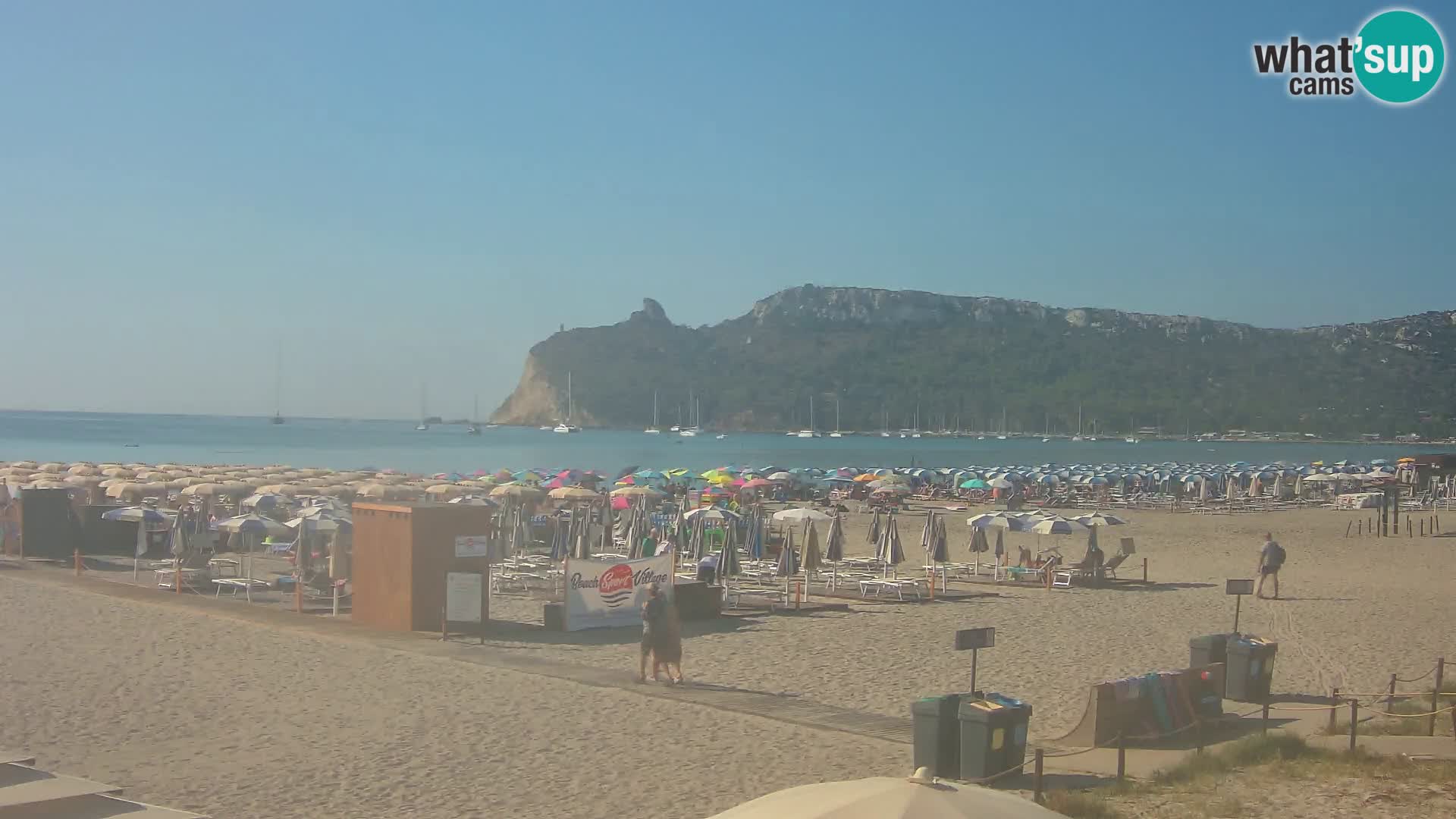 Webcam plage de Poetto | Cagliari | Sardaigne