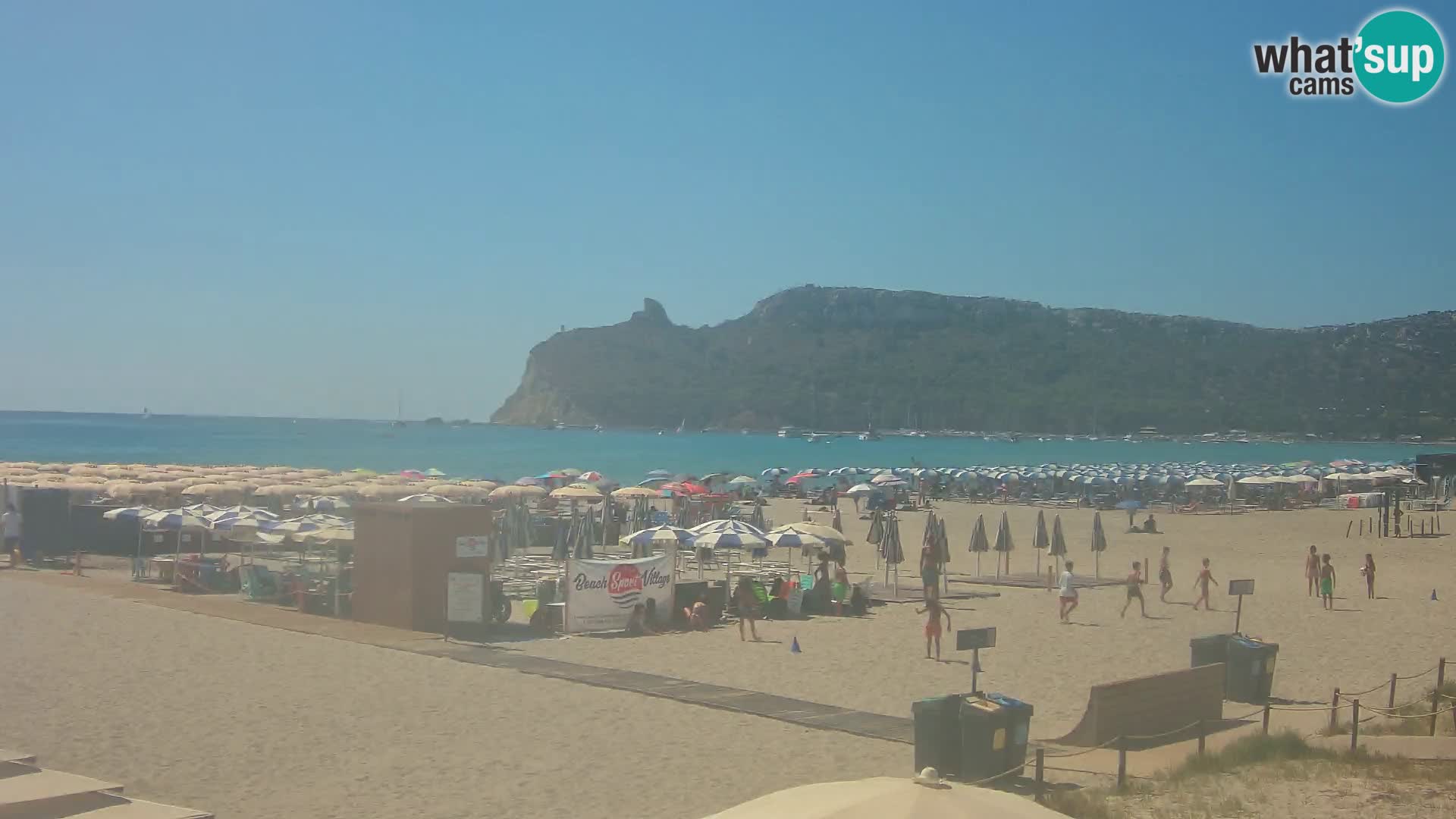 Poetto Strand Webcam | Cagliari | Sardinien