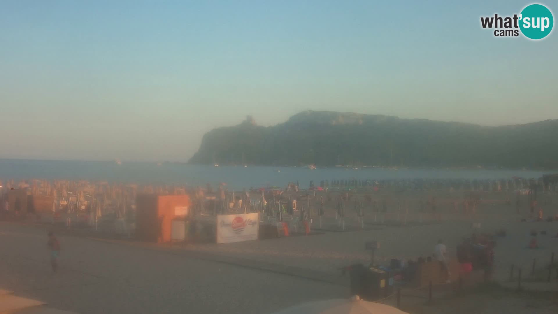 Webcam plage de Poetto | Cagliari | Sardaigne