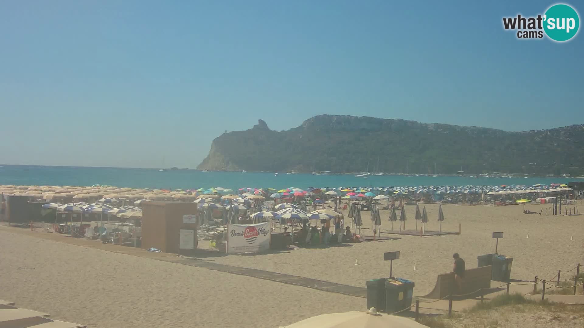 Poetto Strand Webcam | Cagliari | Sardinien