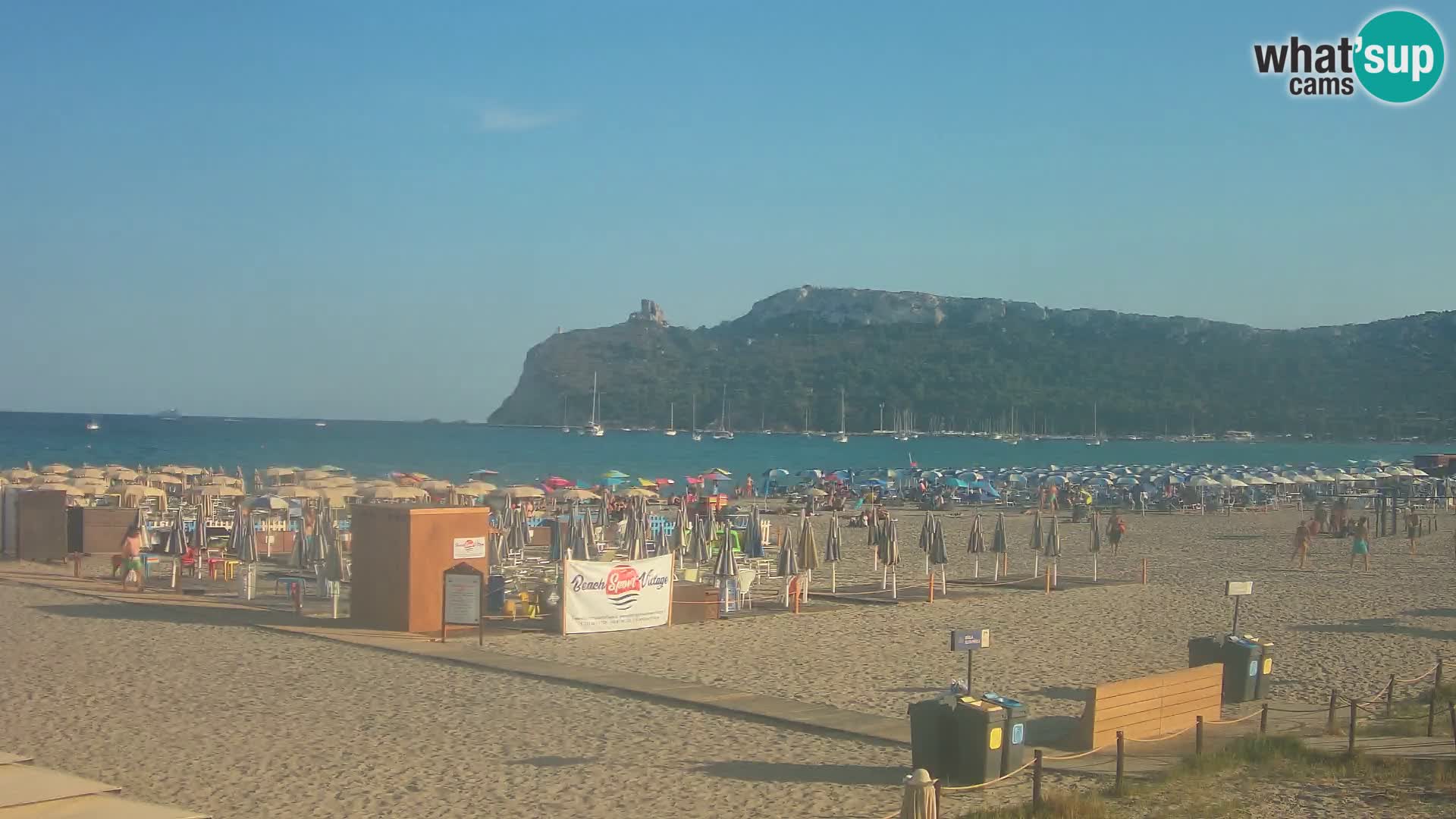 Webcam playa de Poetto | Cagliari | Cerdeña