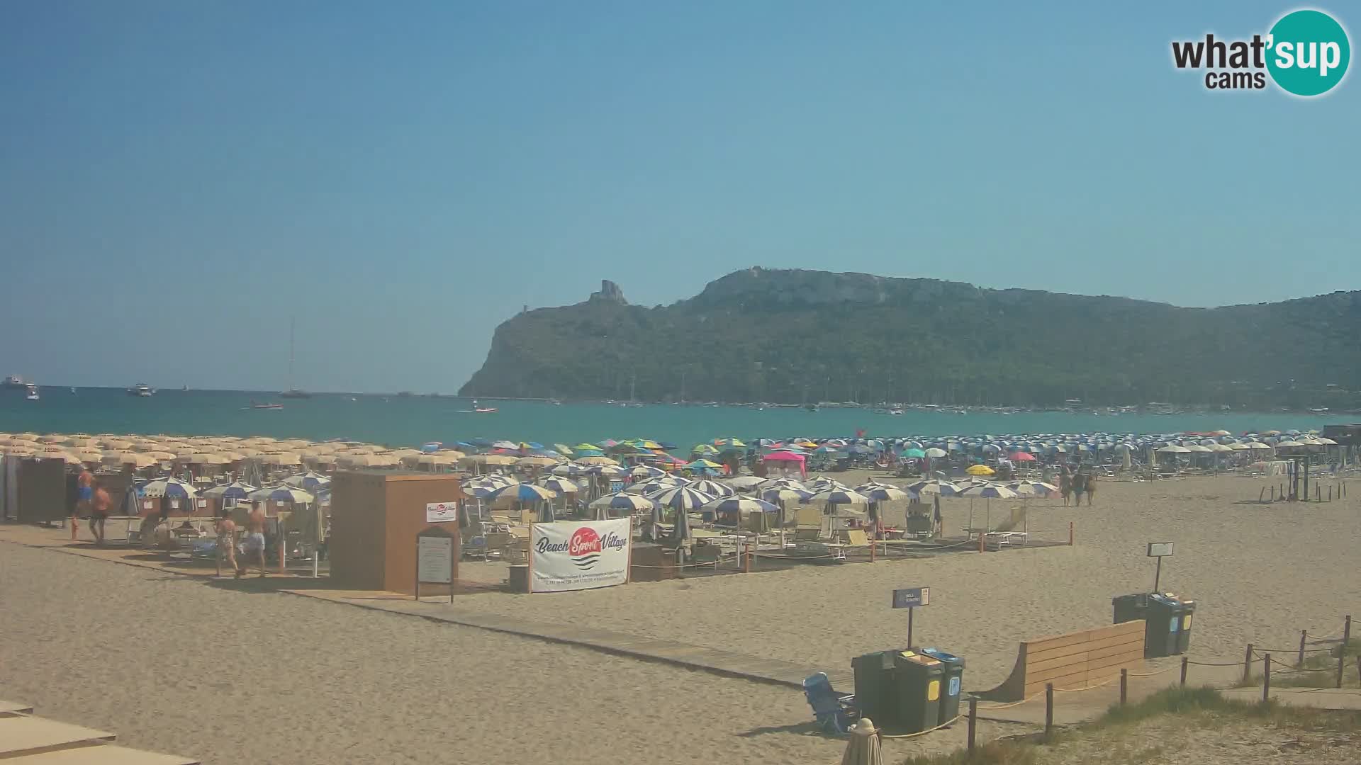 Poetto beach webcam | Cagliari | Sardinia