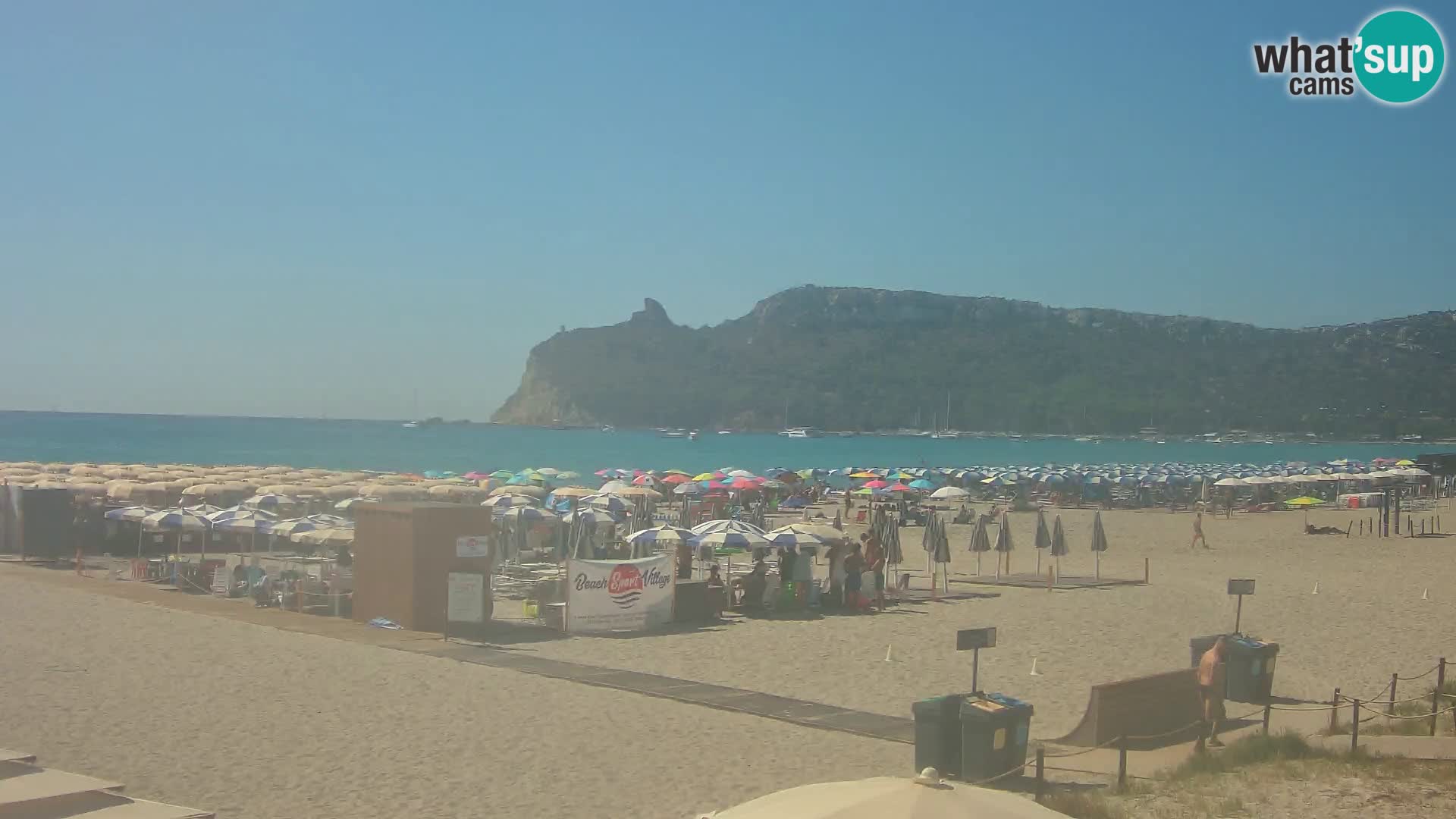 Poetto beach webcam | Cagliari | Sardinia