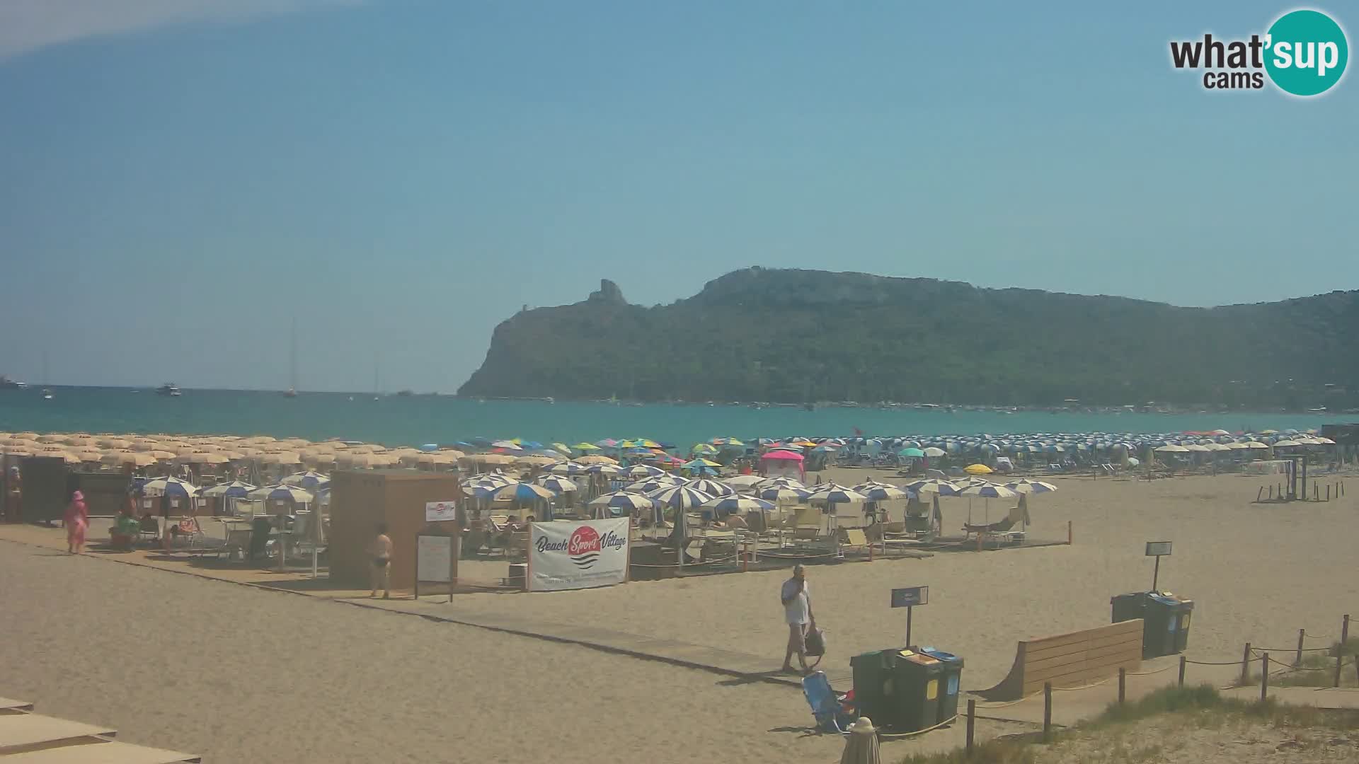 Webcam spiaggia del Poetto | Cagliari | Sardegna