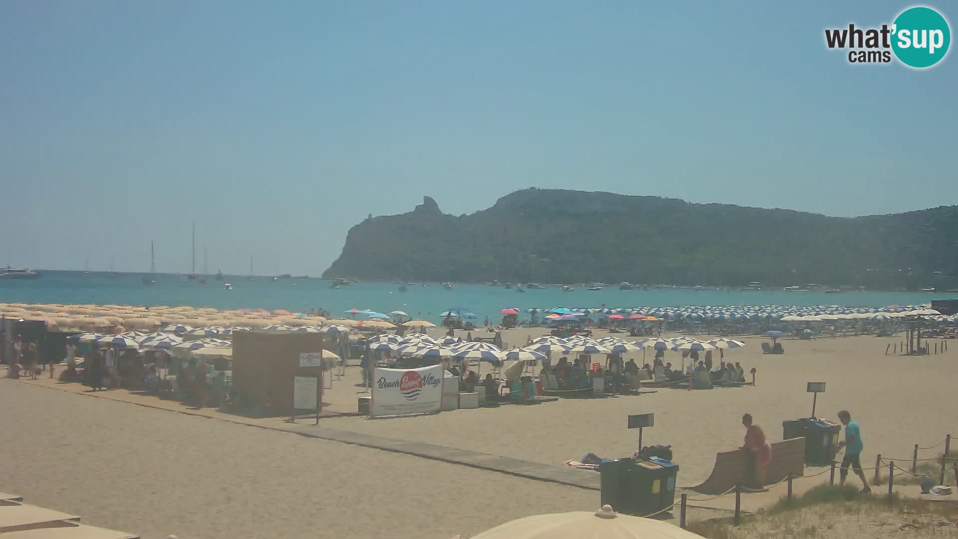 Webcam plage de Poetto | Cagliari | Sardaigne