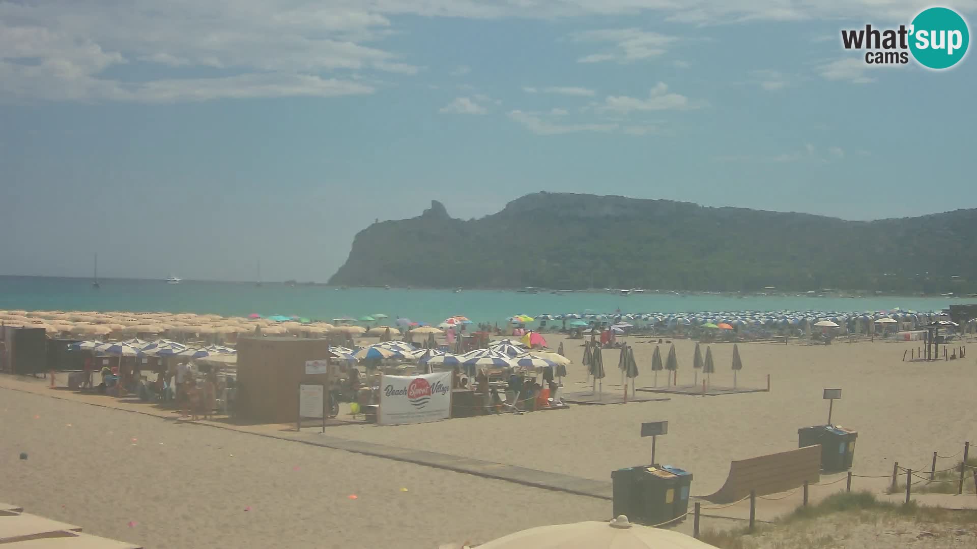 Webcam plage de Poetto | Cagliari | Sardaigne
