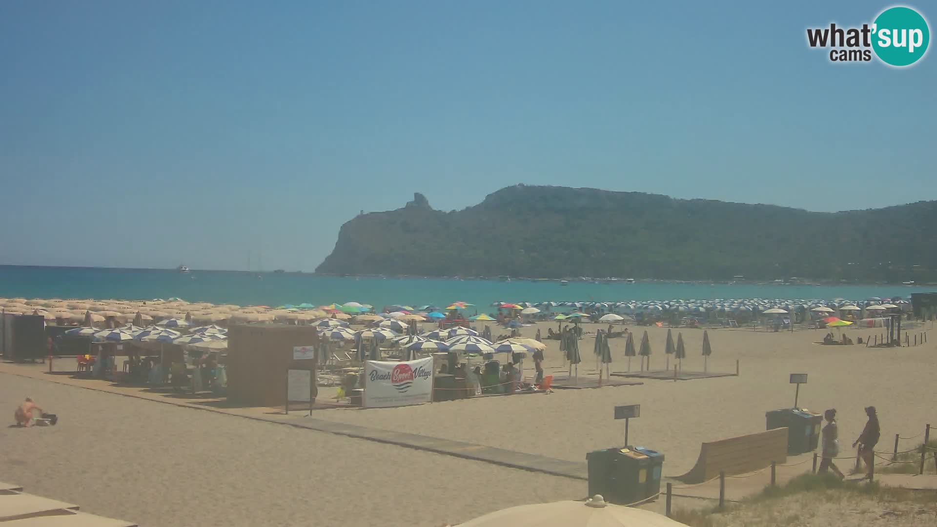 Webcam playa de Poetto | Cagliari | Cerdeña