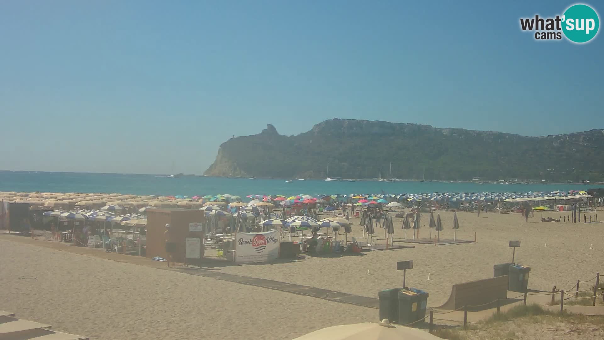 Webcam spiaggia del Poetto | Cagliari | Sardegna