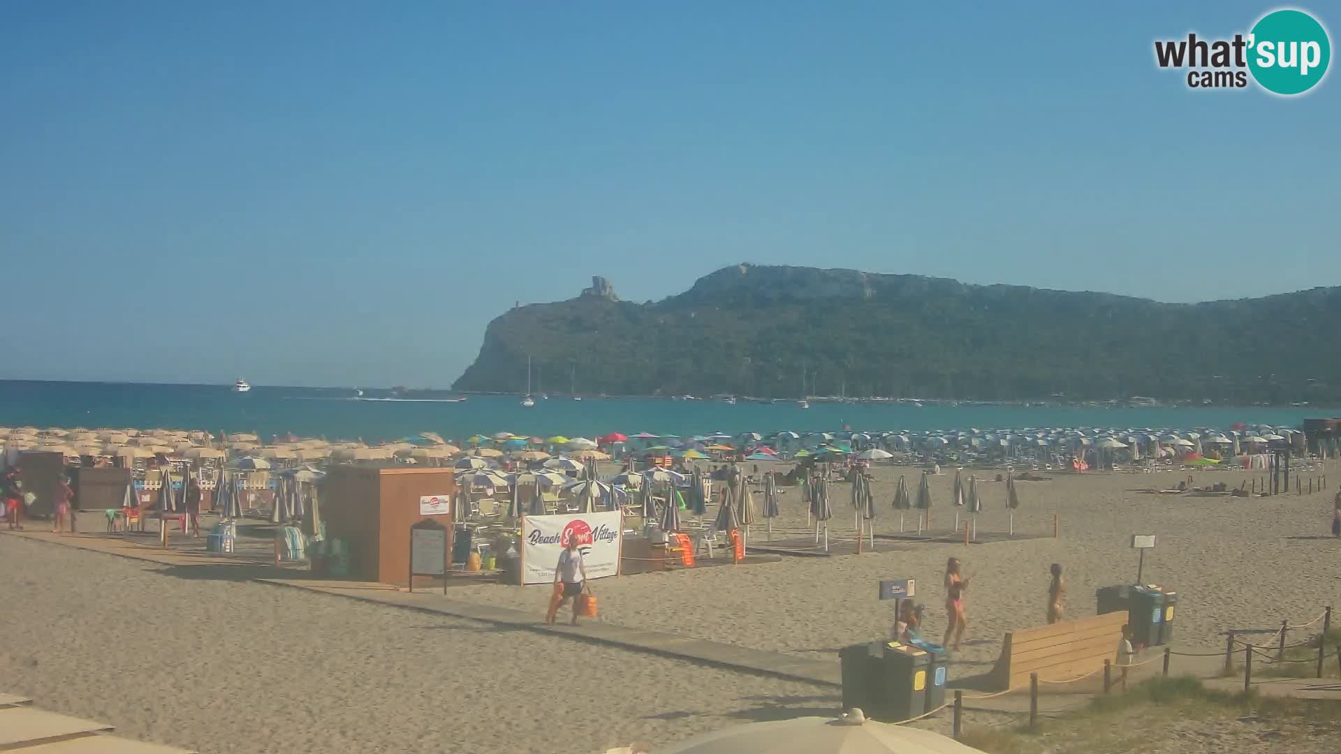 Poetto beach webcam | Cagliari | Sardinia