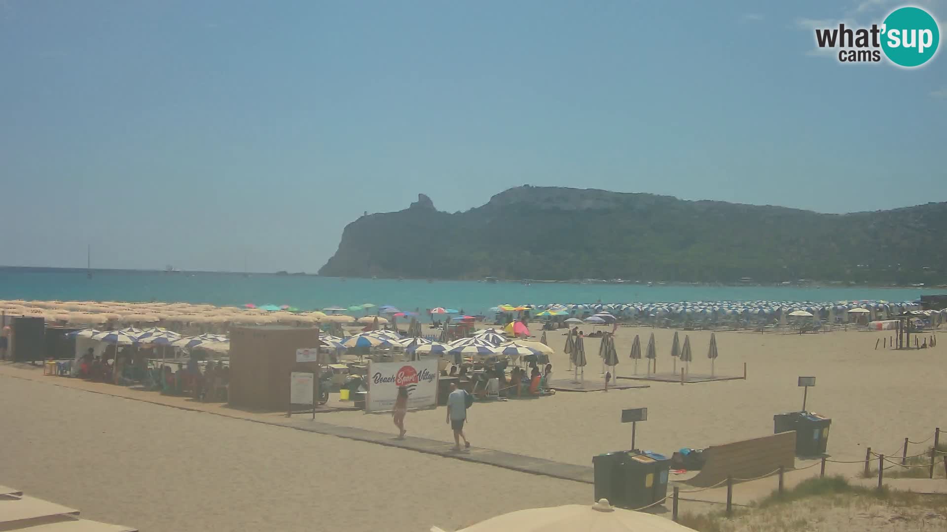 Webcam spiaggia del Poetto | Cagliari | Sardegna