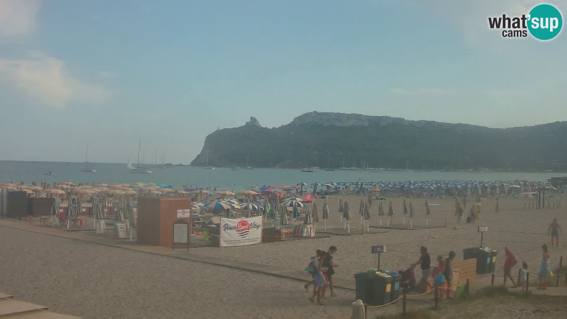 Poetto Strand Webcam | Cagliari | Sardinien