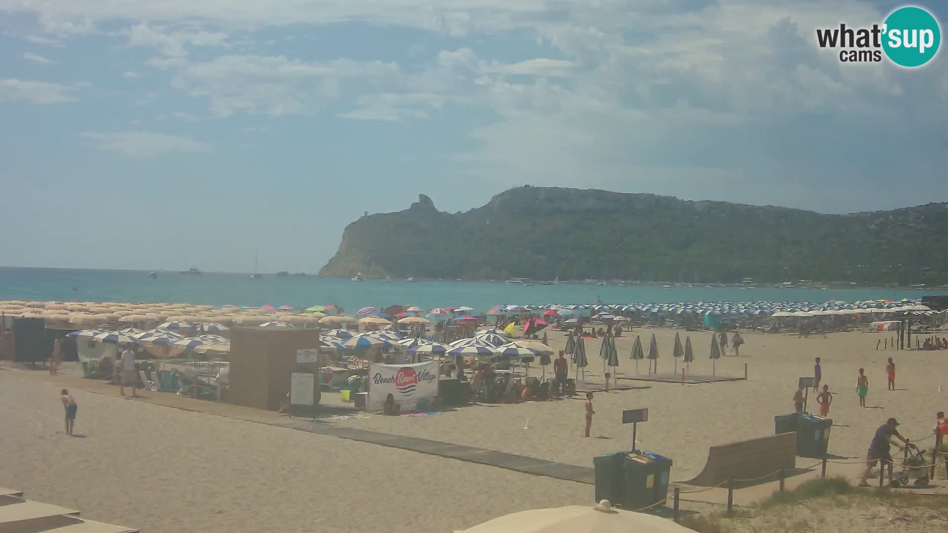 Poetto Strand Webcam | Cagliari | Sardinien