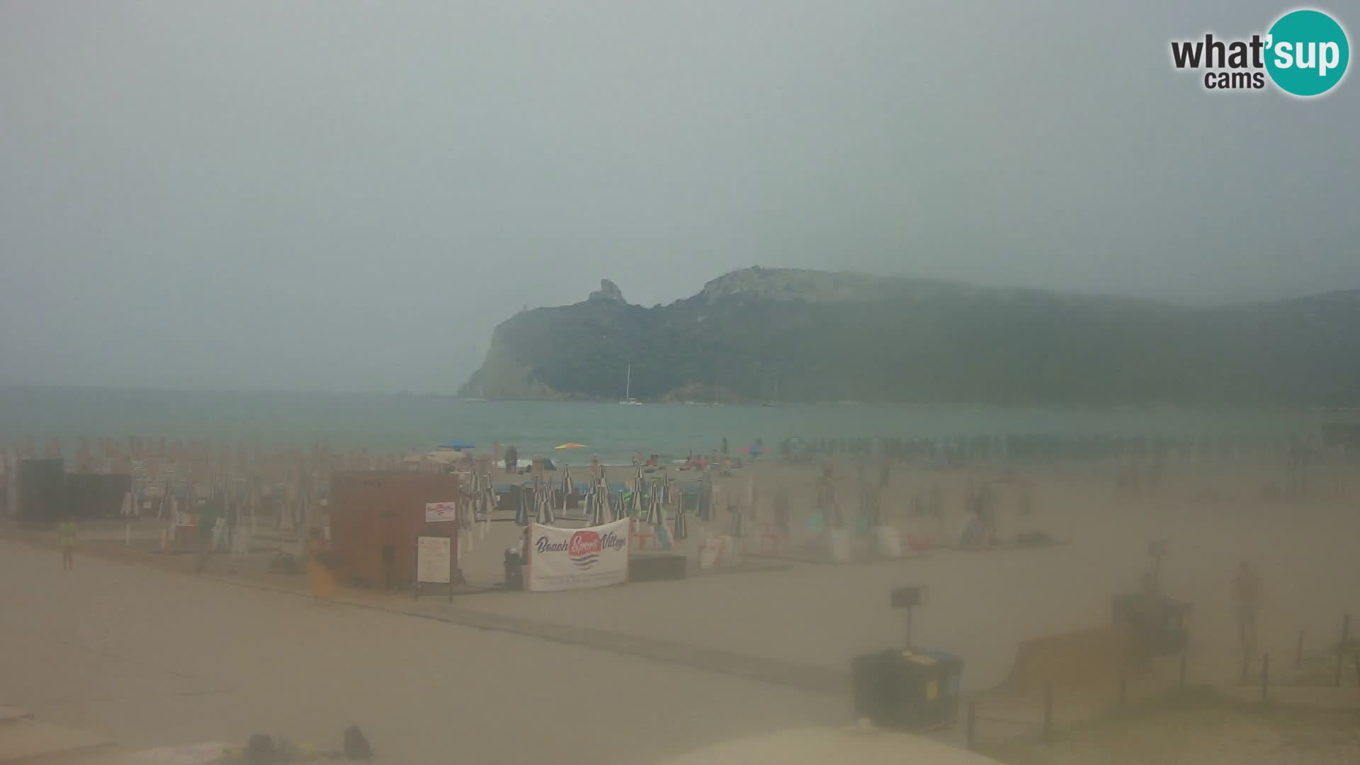 Poetto beach webcam | Cagliari | Sardinija