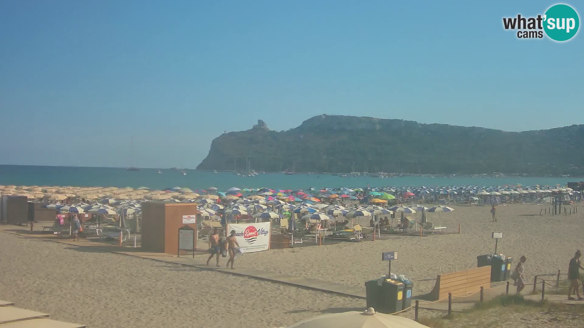 Webcam spiaggia del Poetto | Cagliari | Sardegna