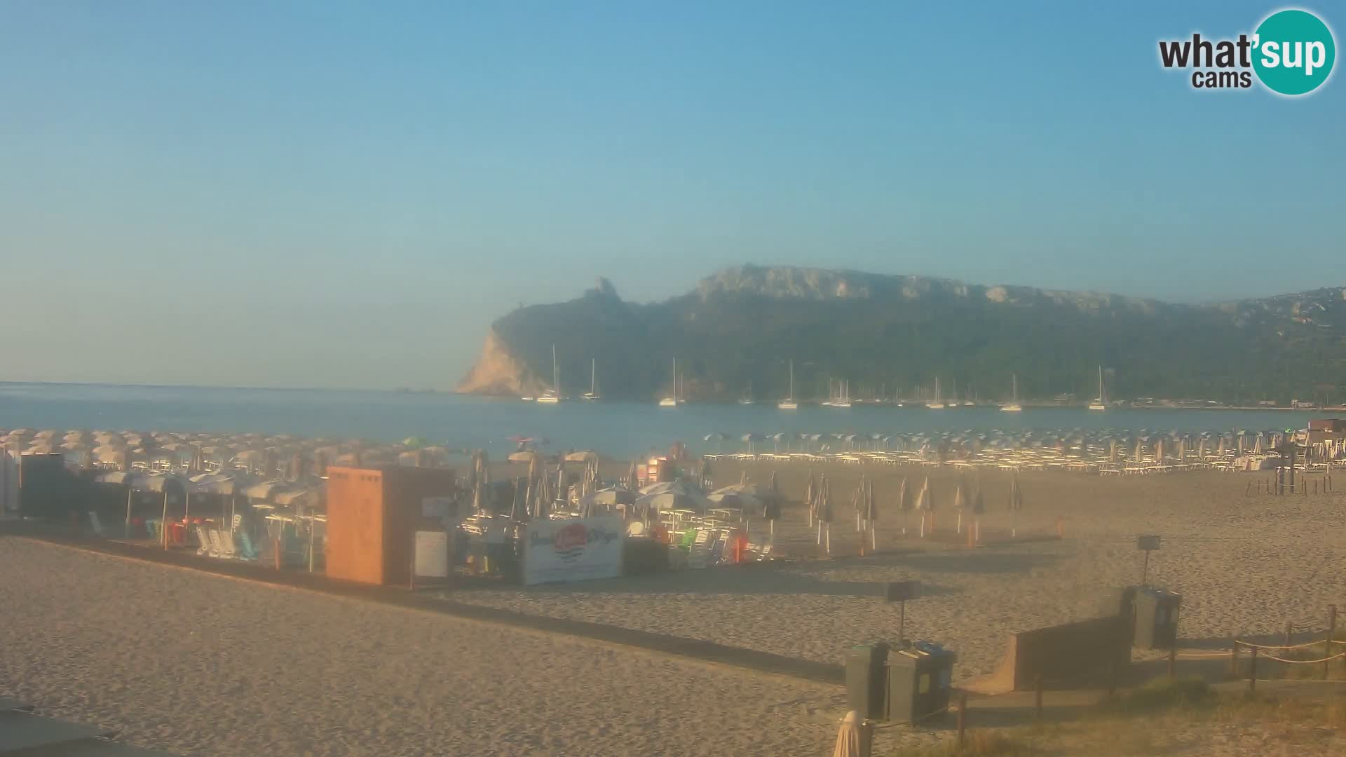 Poetto beach webcam | Cagliari | Sardinia