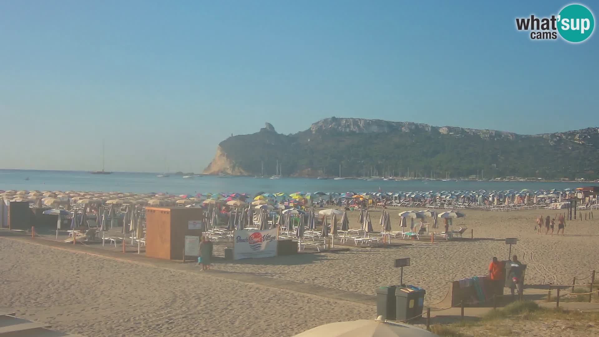 Poetto beach webcam | Cagliari | Sardinia