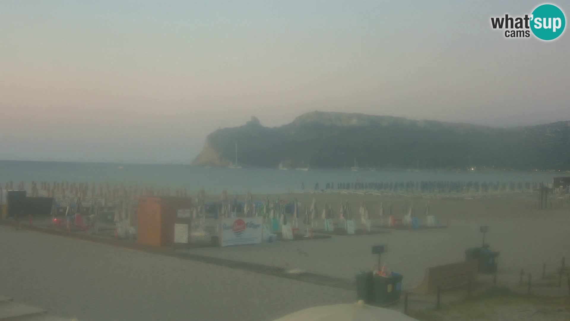 Poetto beach webcam | Cagliari | Sardinia