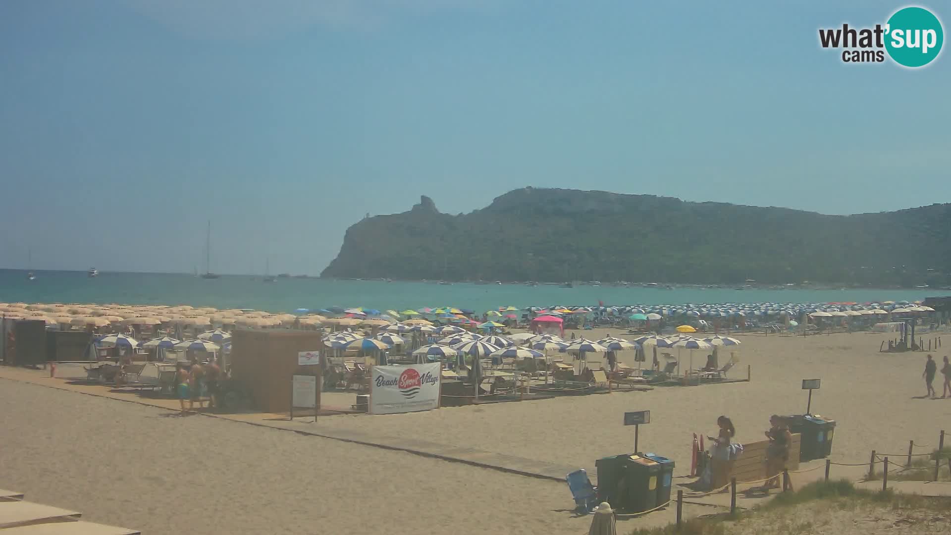Poetto beach webcam | Cagliari | Sardinia