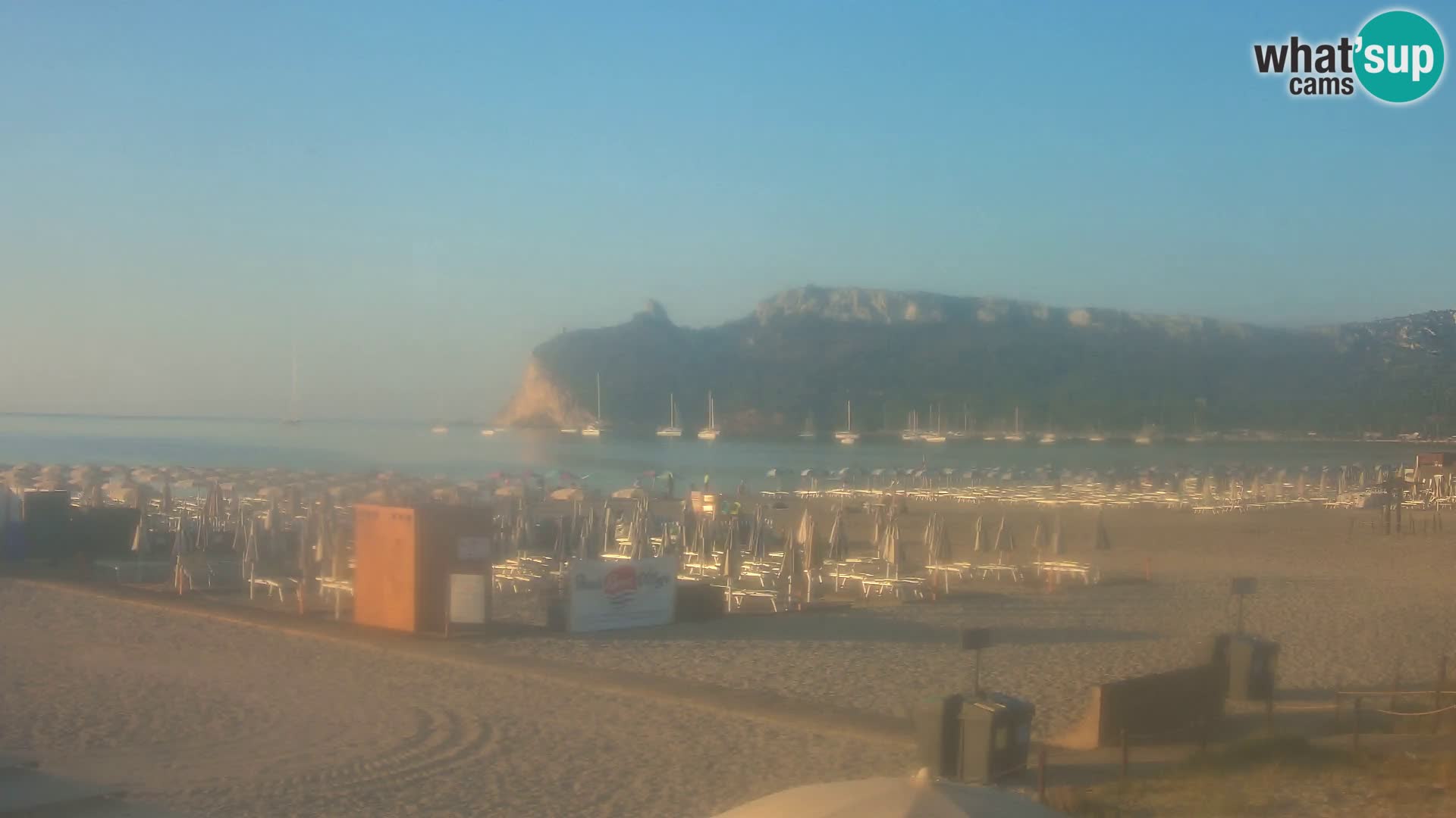 Poetto beach webcam | Cagliari | Sardinija