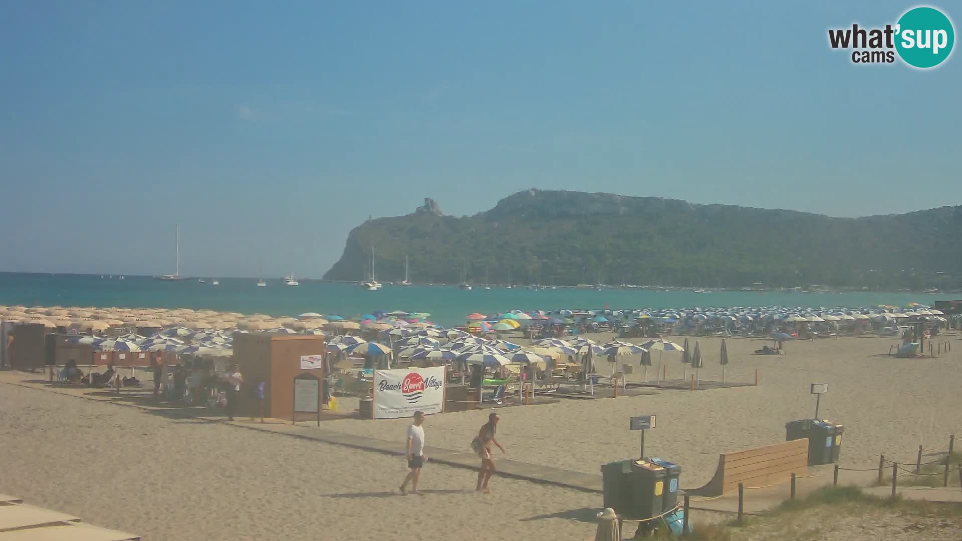 Poetto beach webcam | Cagliari | Sardinia