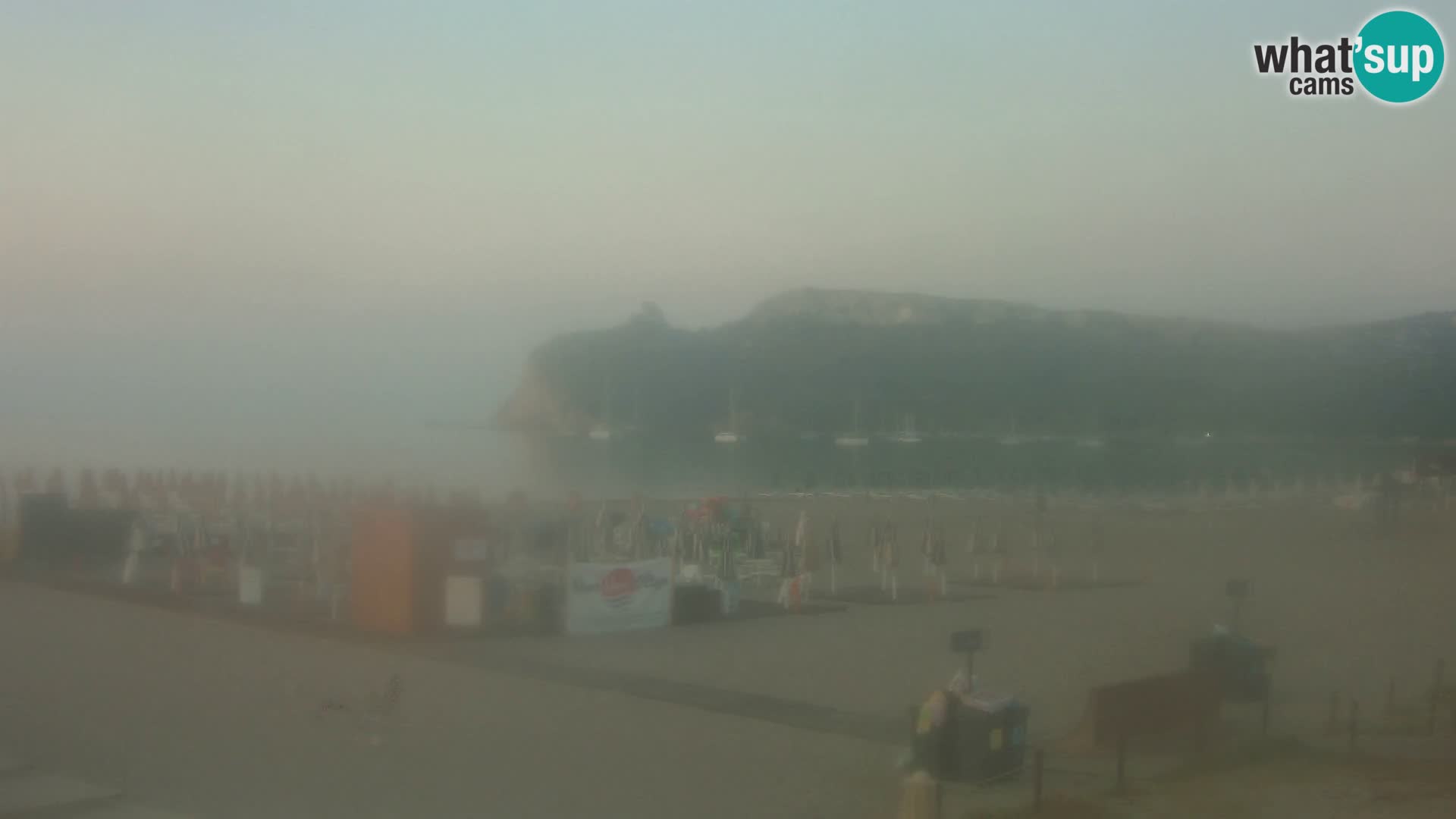 Webcam plage de Poetto | Cagliari | Sardaigne