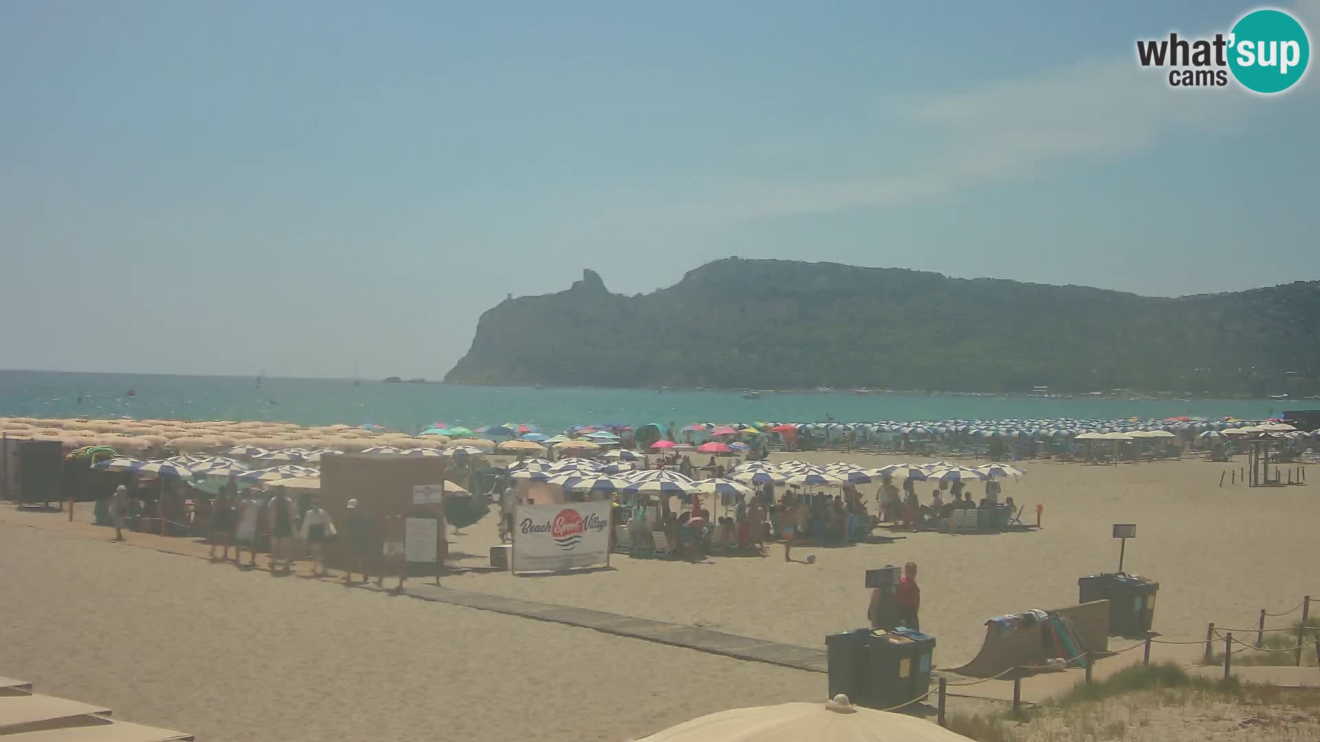 Poetto beach webcam | Cagliari | Sardinia