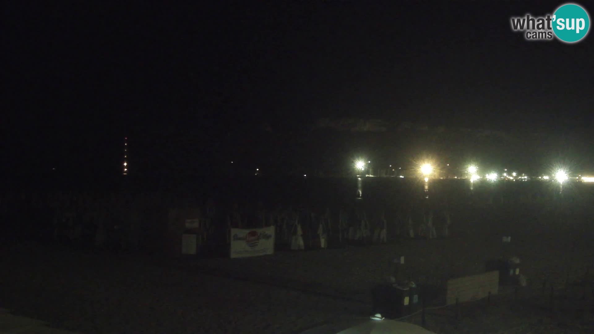 Poetto beach webcam | Cagliari | Sardinija