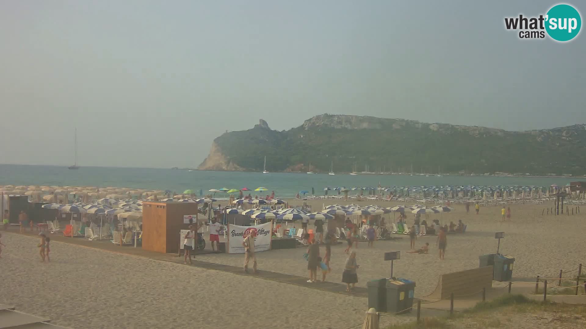 Poetto beach webcam | Cagliari | Sardinija