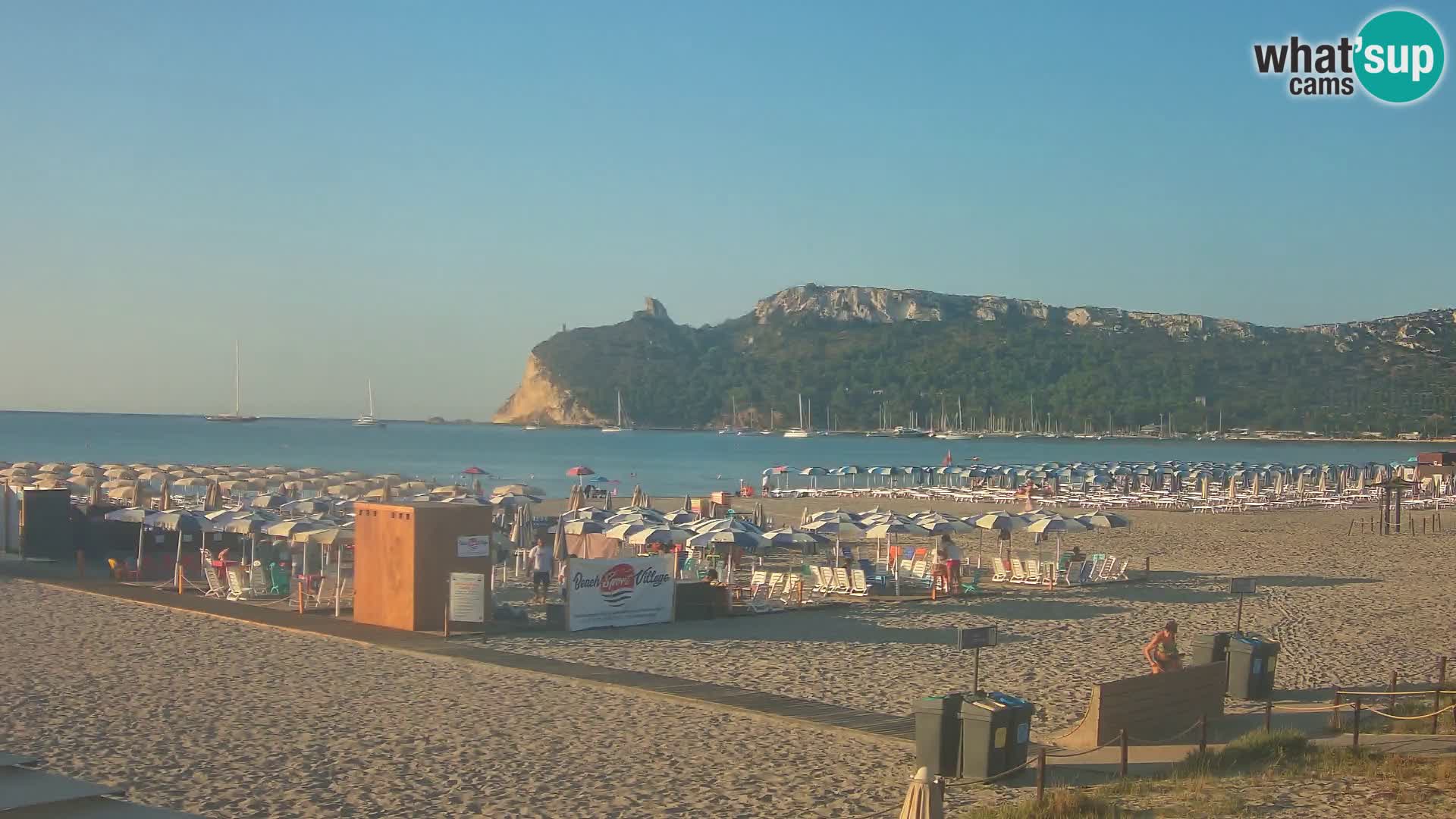 Poetto Strand Webcam | Cagliari | Sardinien