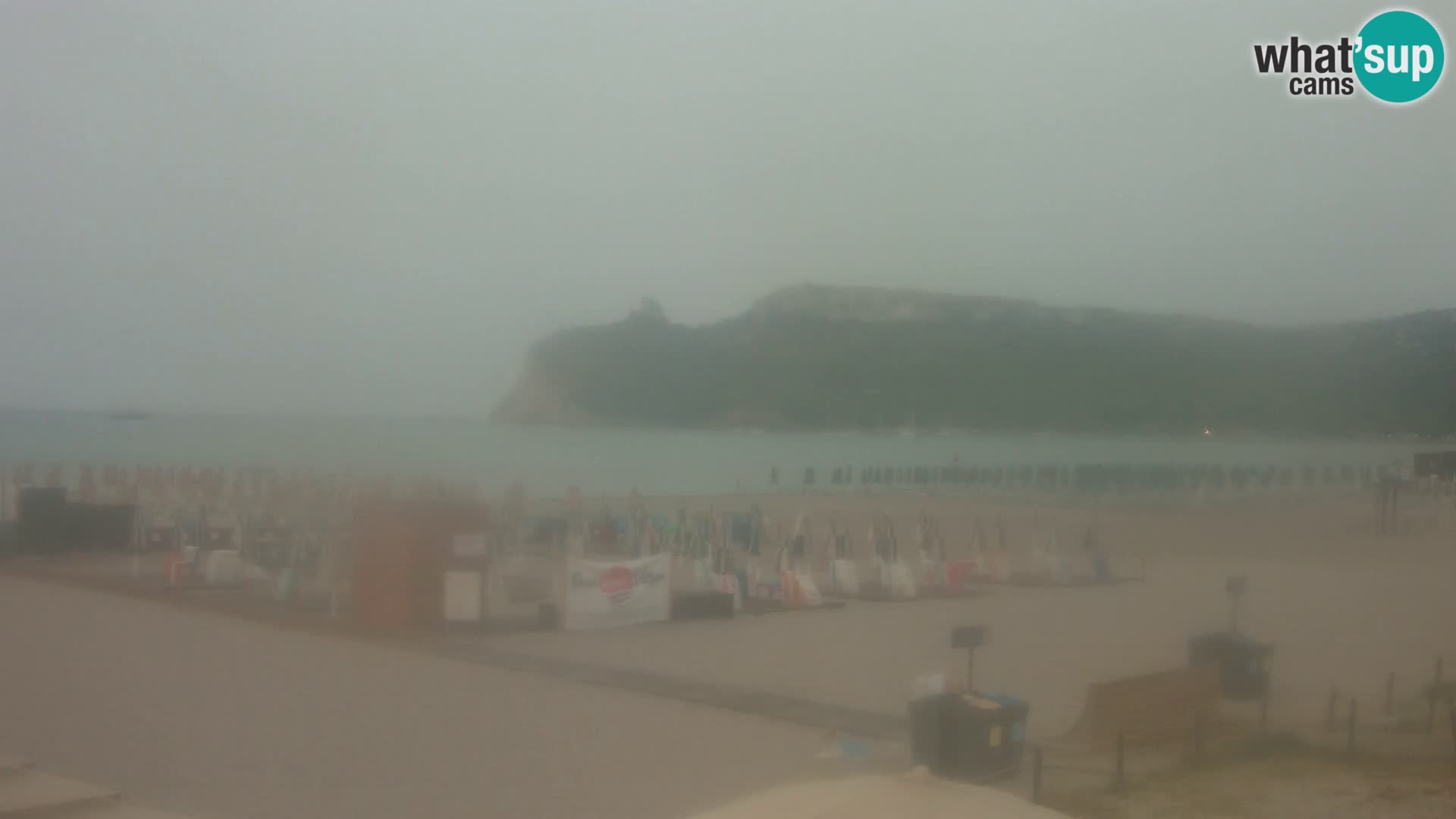 Poetto Strand Webcam | Cagliari | Sardinien