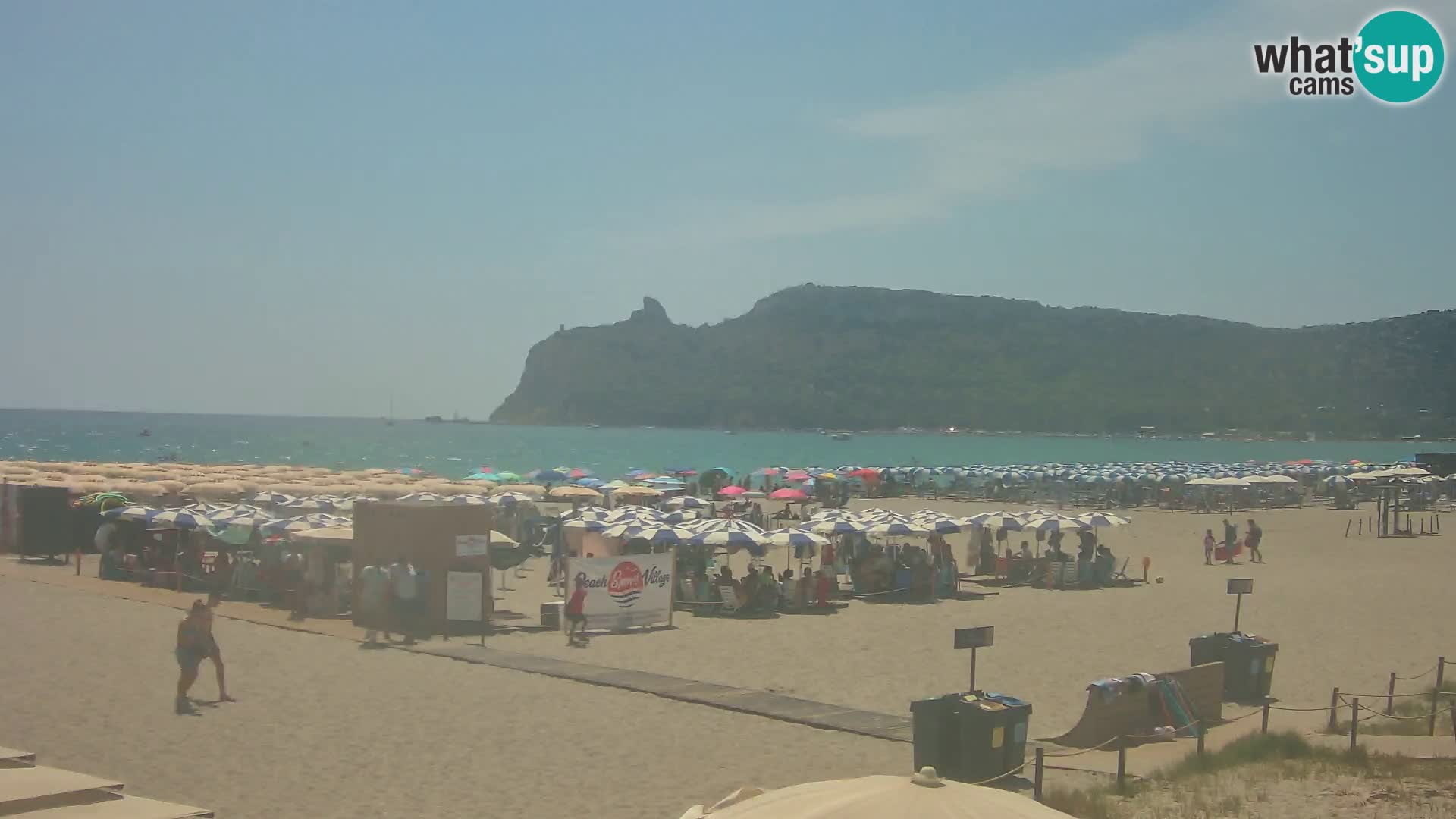 Webcam plage de Poetto | Cagliari | Sardaigne