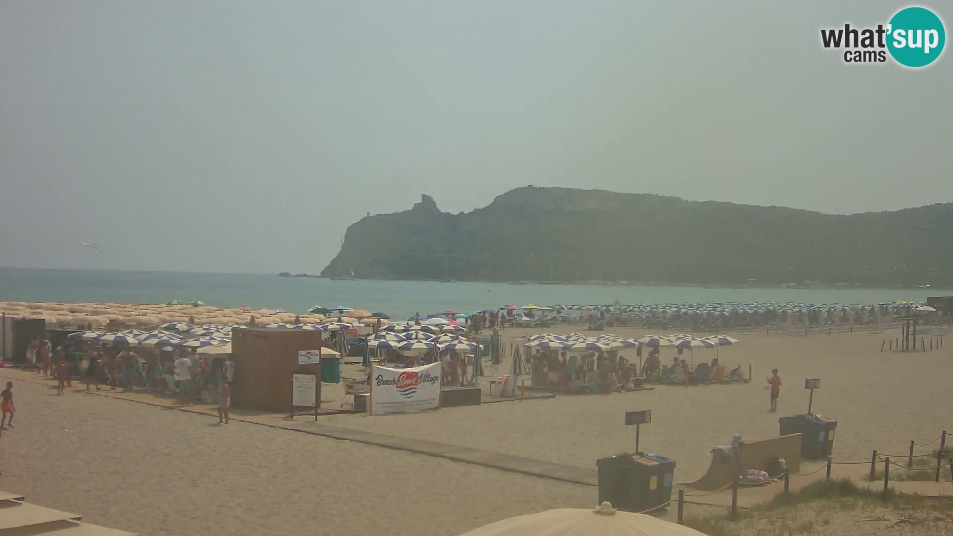 Poetto Strand Webcam | Cagliari | Sardinien