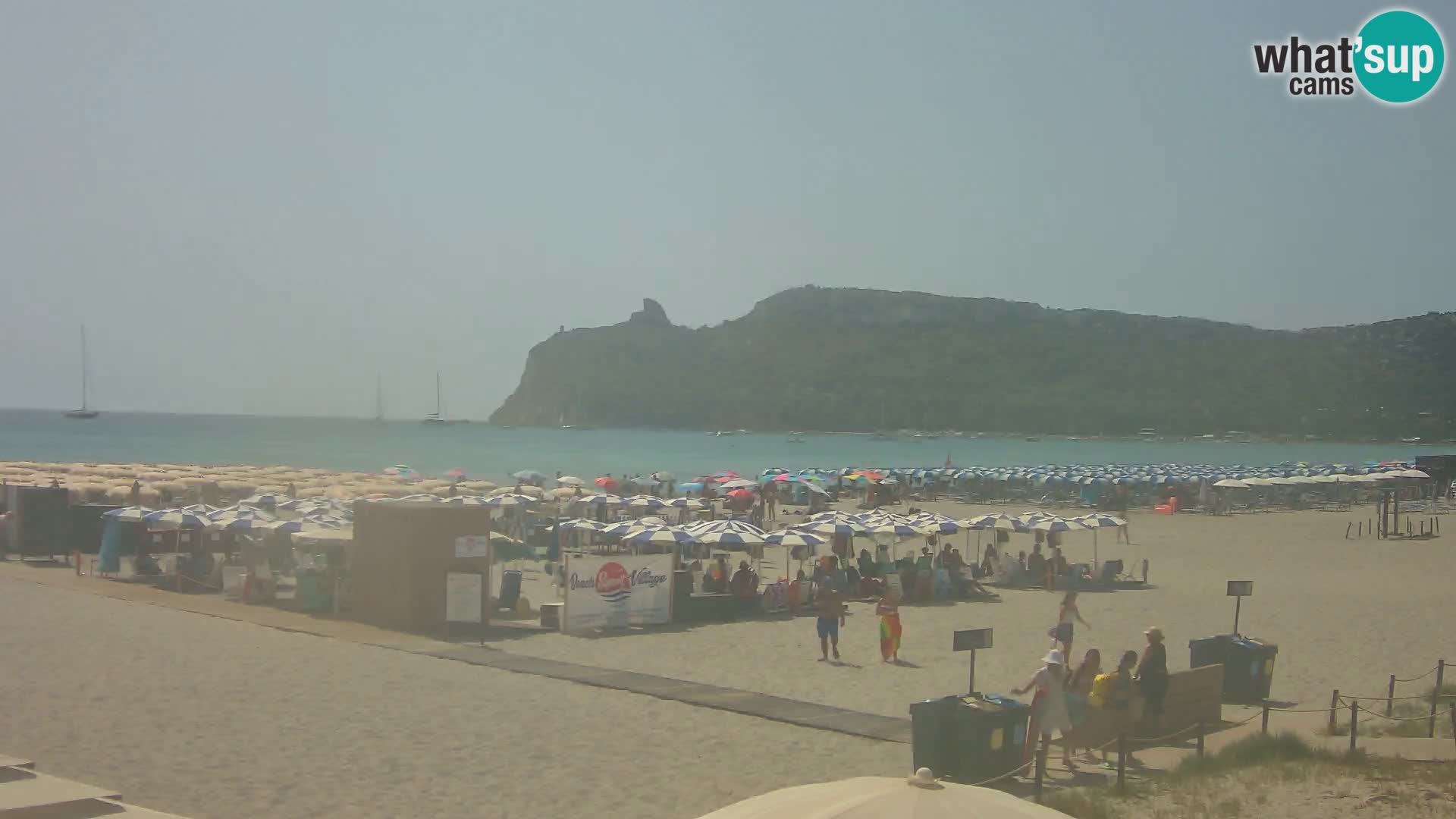 Poetto Strand Webcam | Cagliari | Sardinien