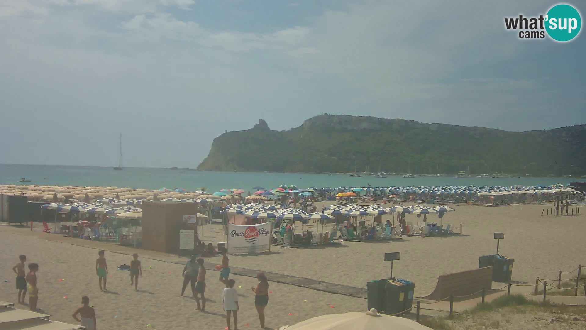 Poetto beach webcam | Cagliari | Sardinia