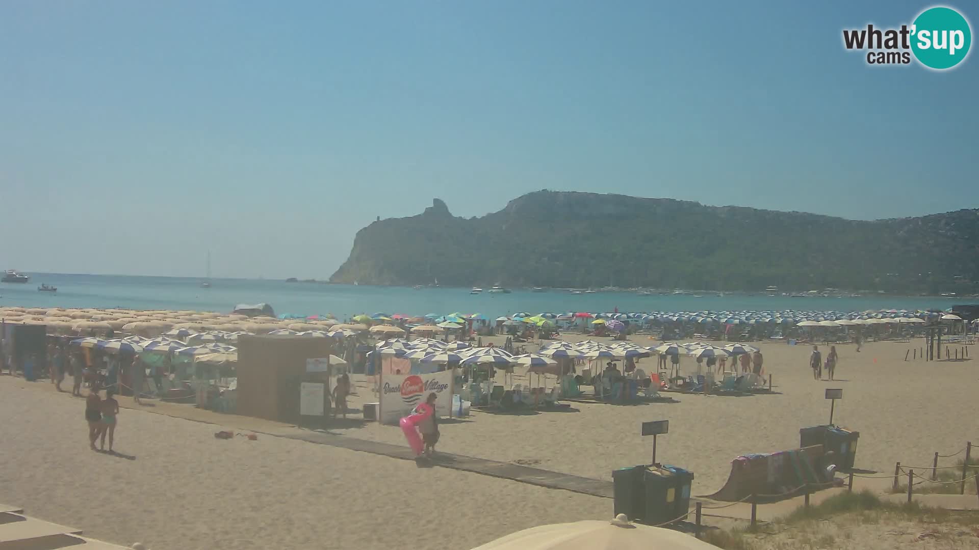 Webcam plage de Poetto | Cagliari | Sardaigne