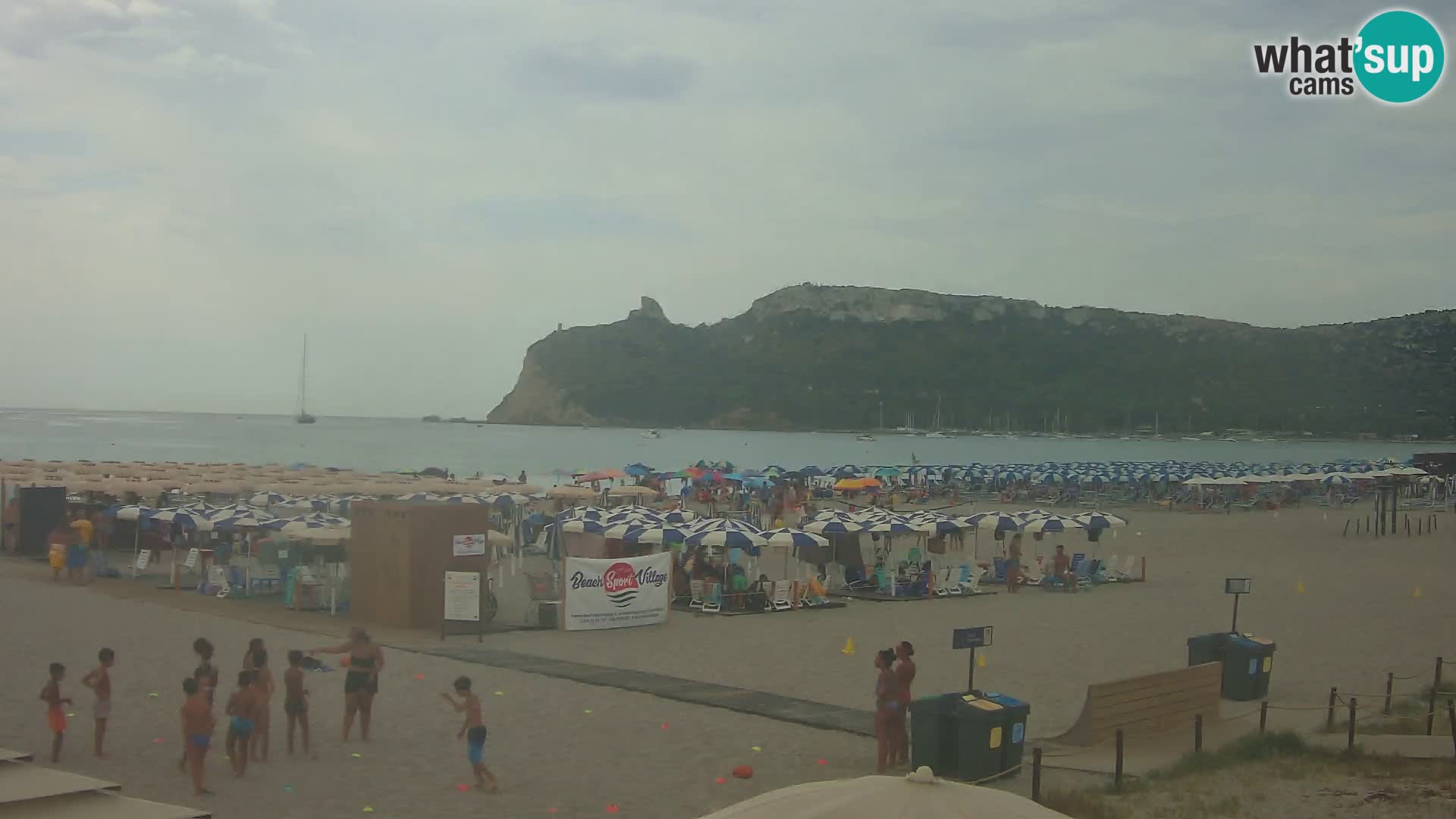Webcam plage de Poetto | Cagliari | Sardaigne