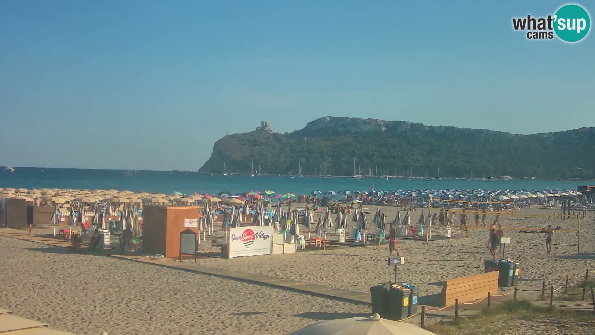 Webcam spiaggia del Poetto | Cagliari | Sardegna