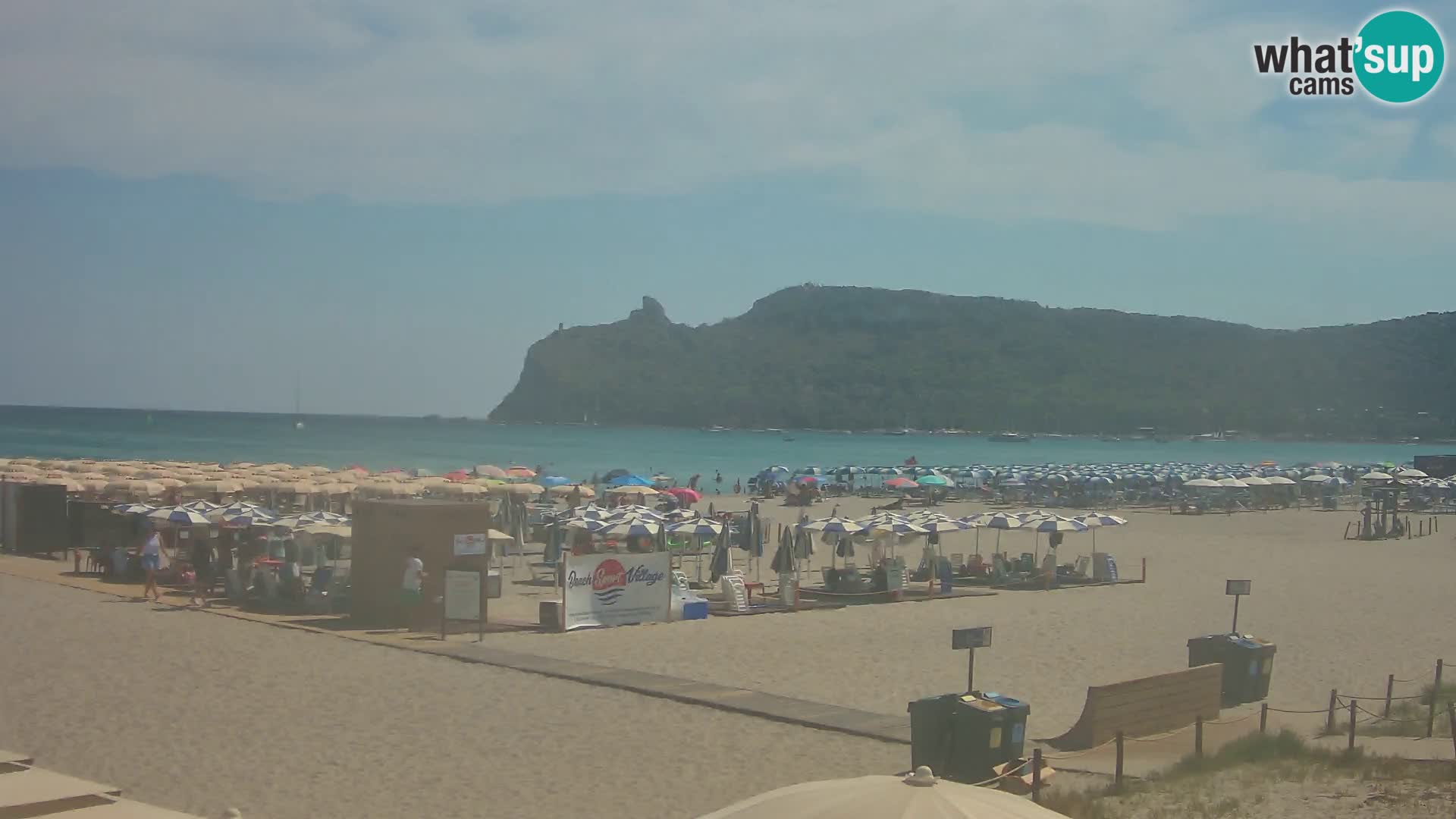 Webcam spiaggia del Poetto | Cagliari | Sardegna