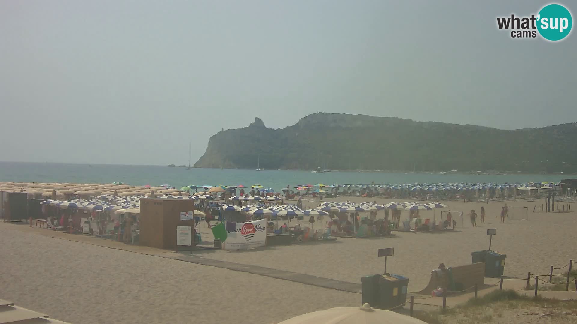 Poetto beach webcam | Cagliari | Sardinija