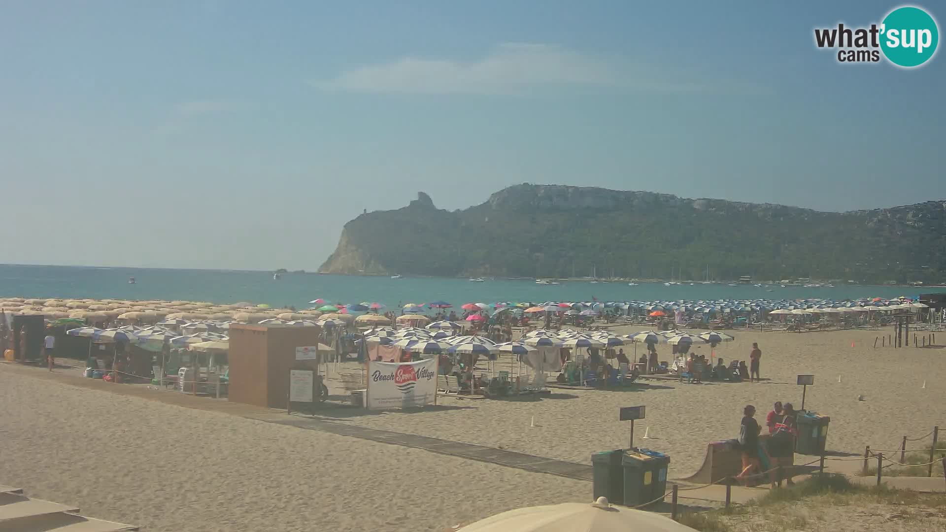 Webcam plage de Poetto | Cagliari | Sardaigne