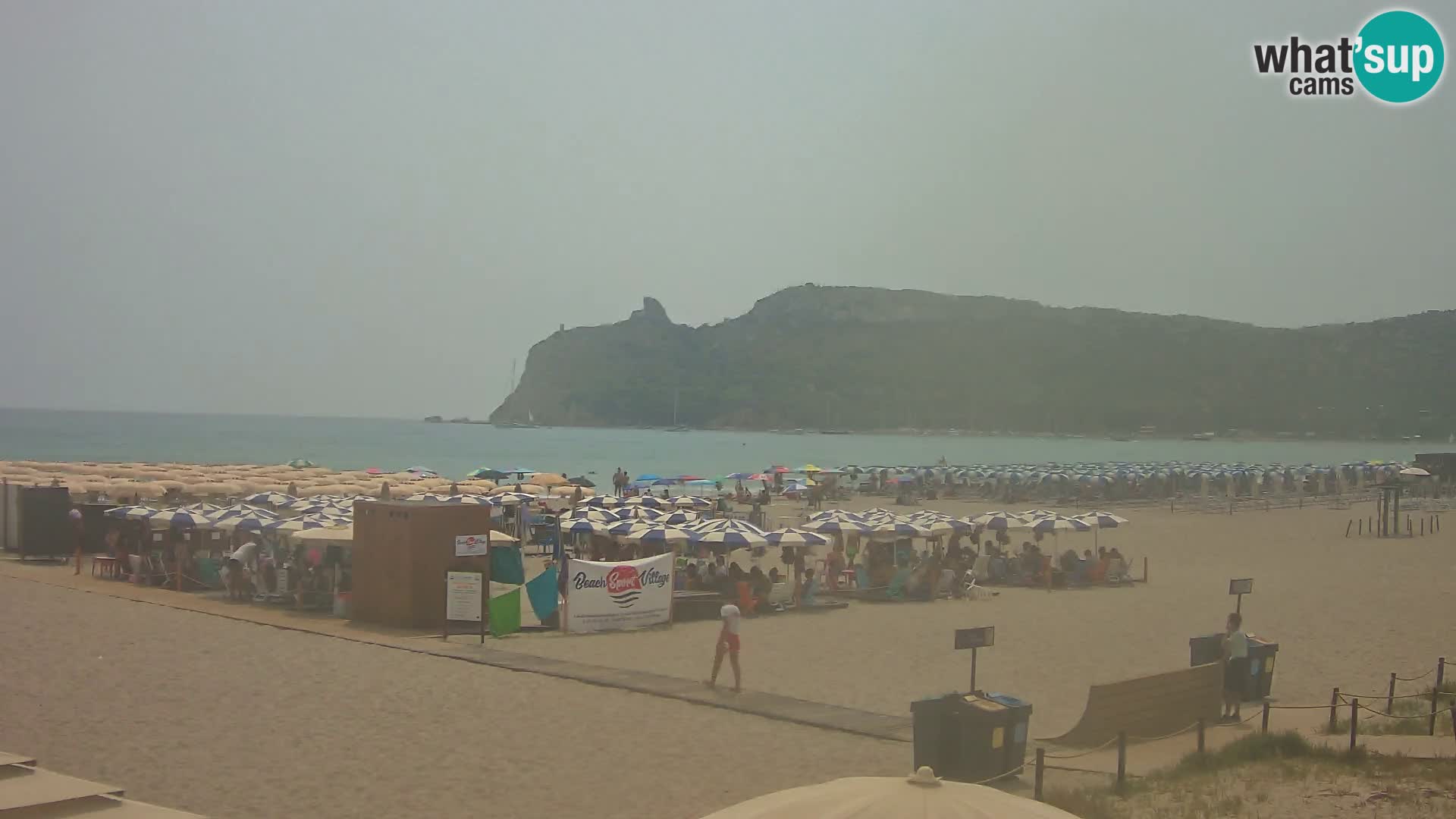 Webcam plage de Poetto | Cagliari | Sardaigne