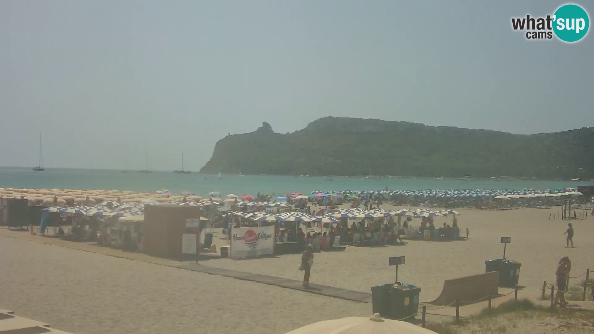 Webcam plage de Poetto | Cagliari | Sardaigne
