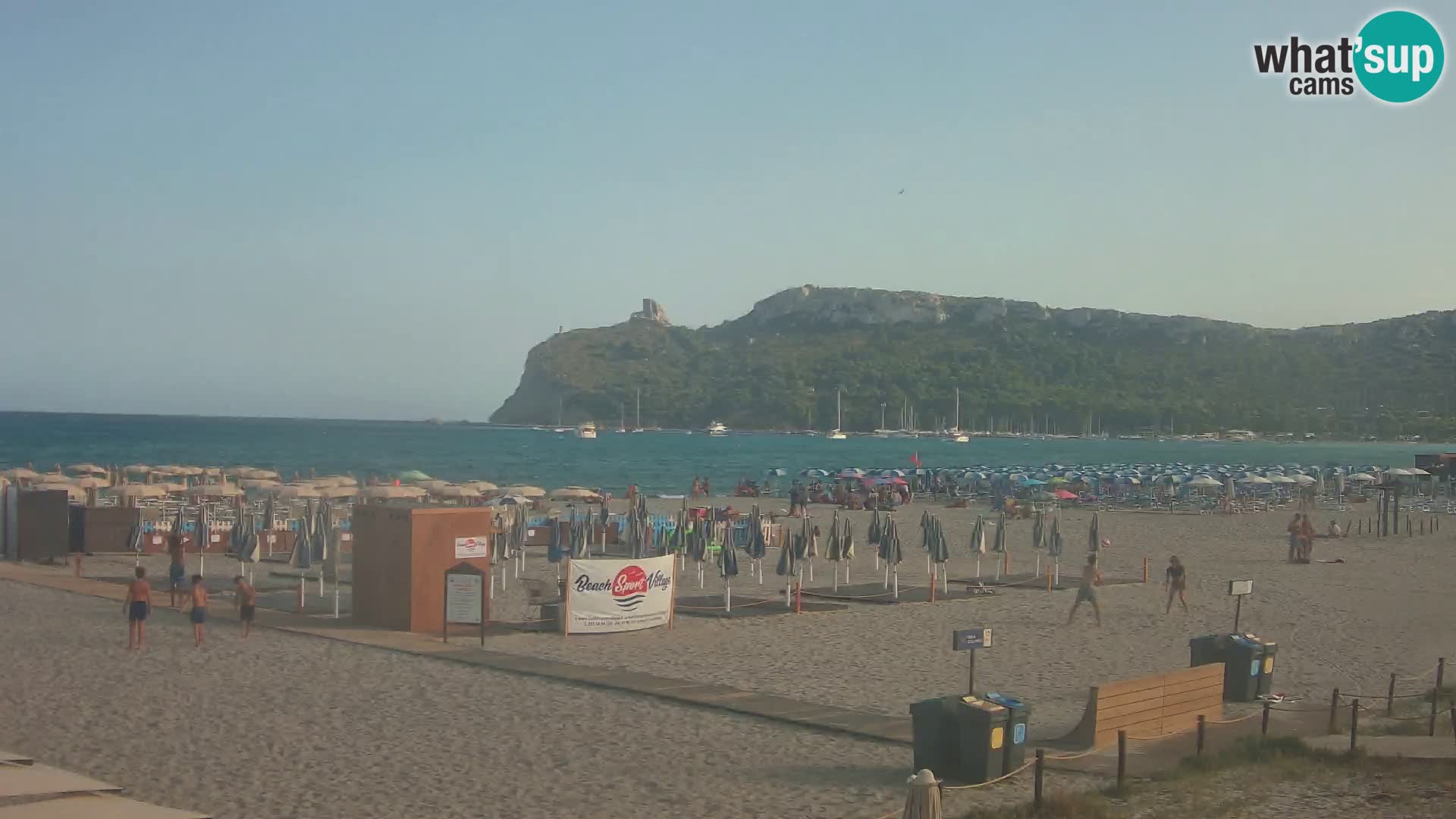 Webcam plage de Poetto | Cagliari | Sardaigne