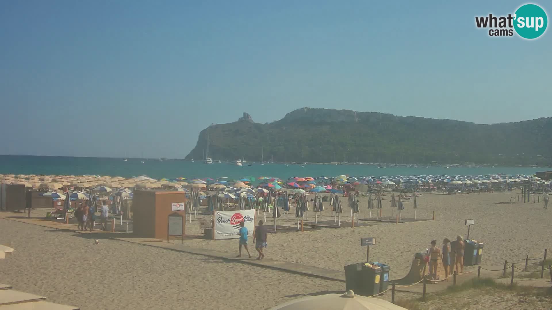 Webcam plage de Poetto | Cagliari | Sardaigne