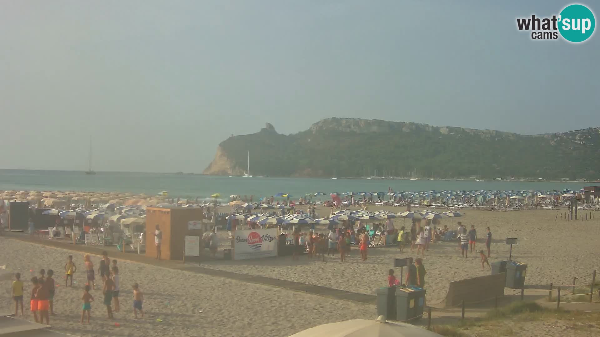 Poetto beach webcam | Cagliari | Sardinija