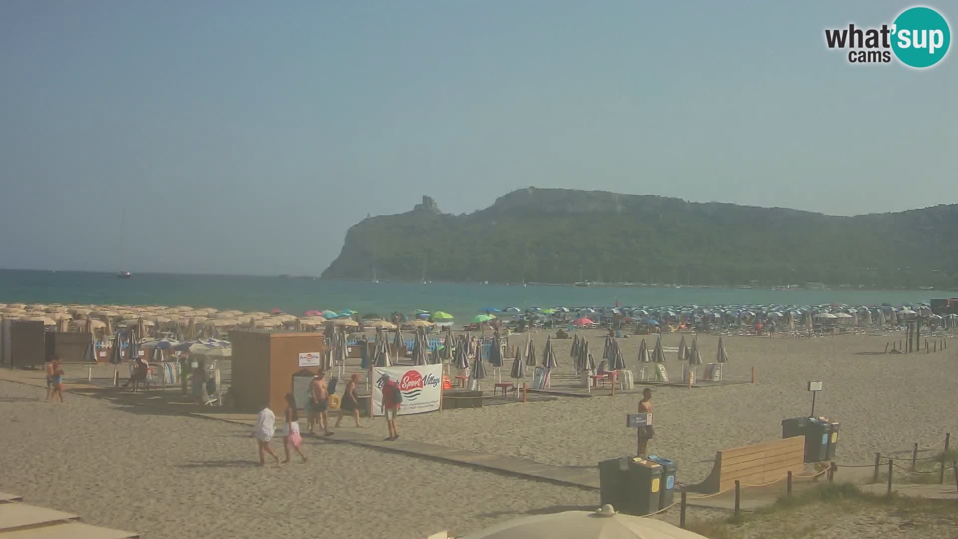 Poetto beach webcam | Cagliari | Sardinia
