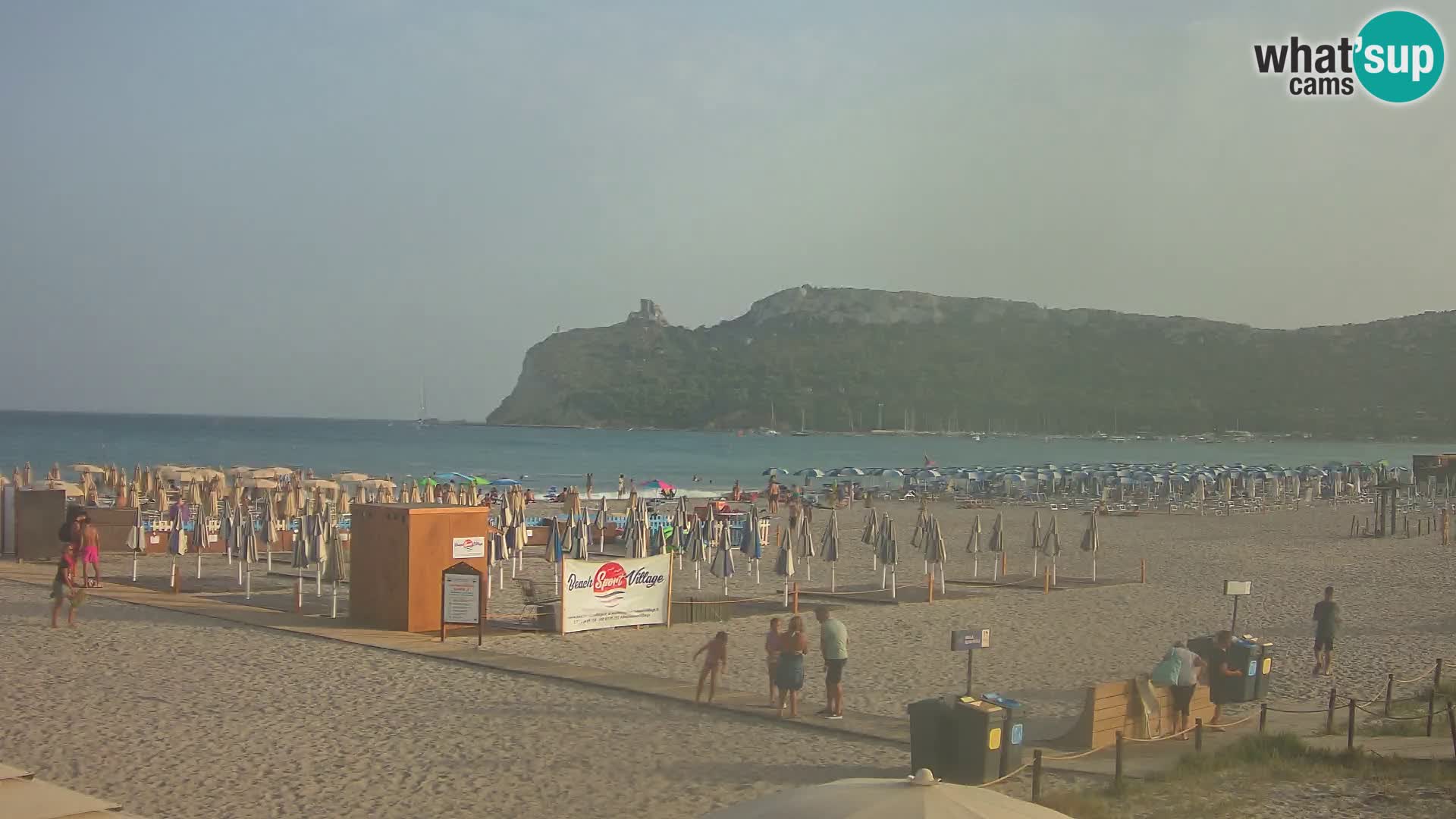 Webcam plage de Poetto | Cagliari | Sardaigne
